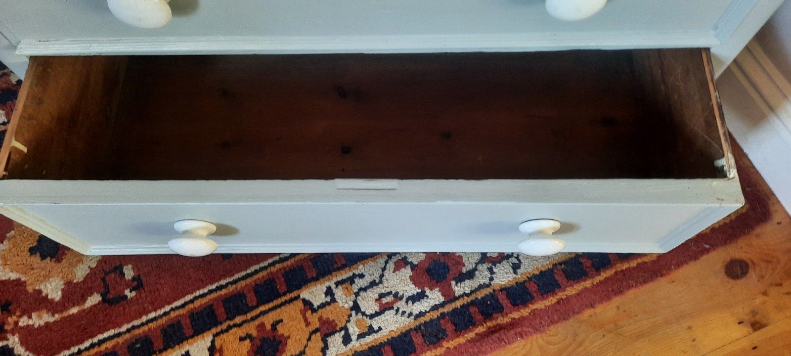 Vintage Antique Victorian Three Drawer Chest Of Drawers photo 375.0