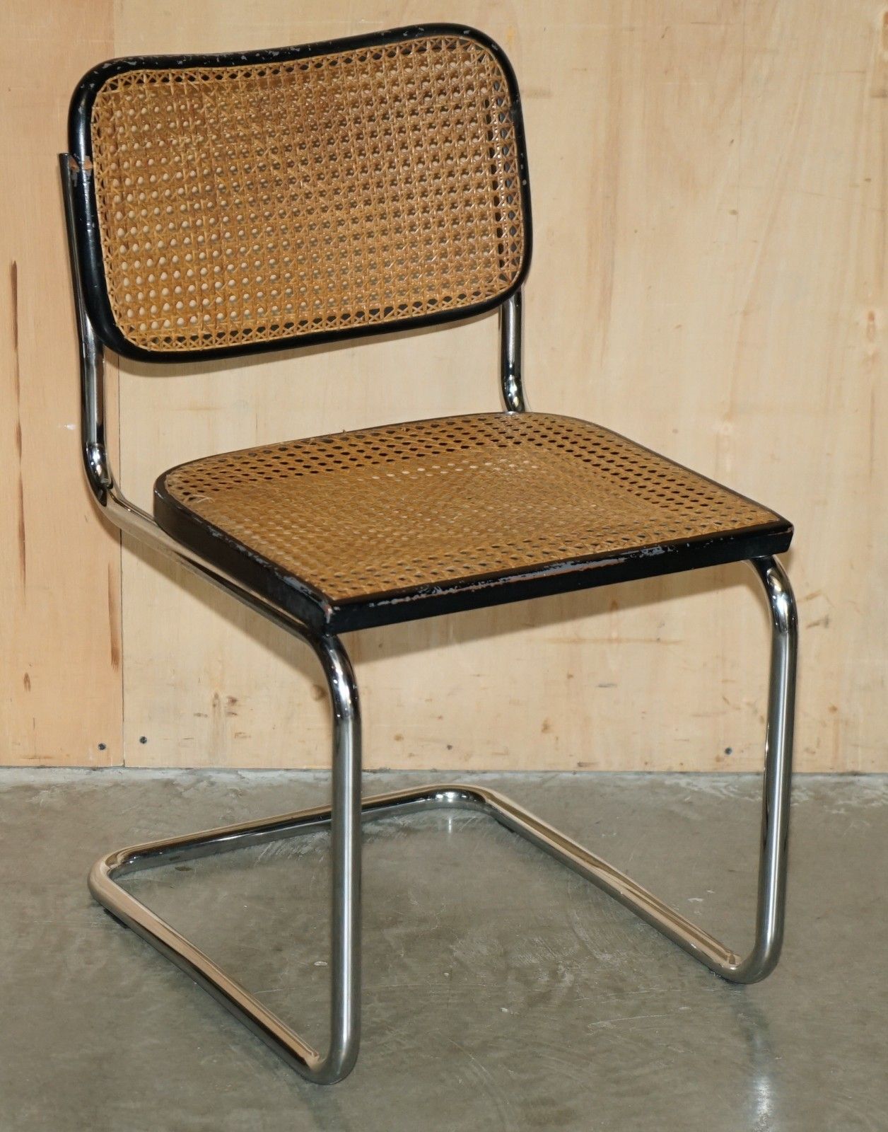 Pair Of Original 1968 Gavina Knoll Stamped Marcel Breuer Cesca Knoll B32 Chairs photo 2750.0
