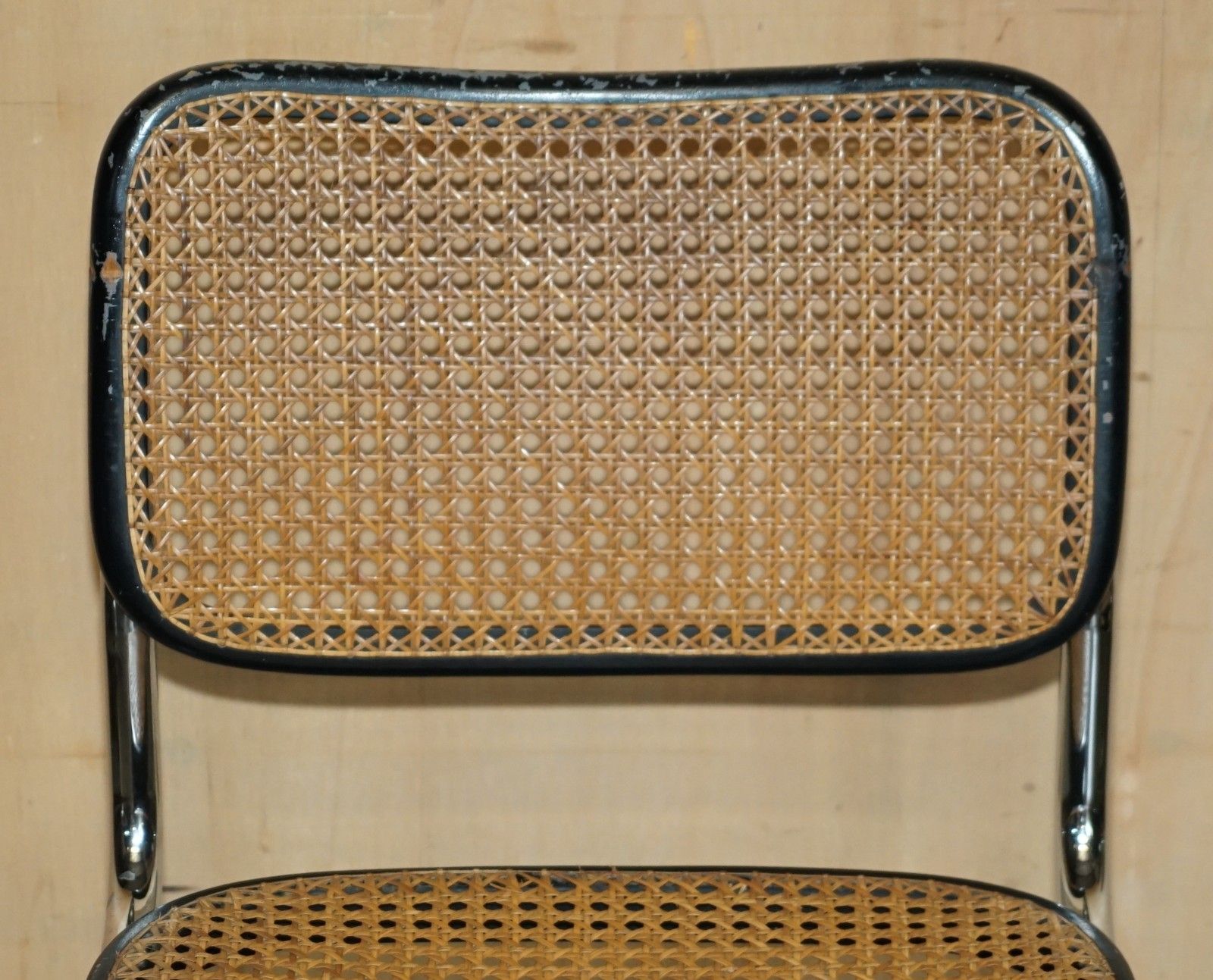 Pair Of Original 1968 Gavina Knoll Stamped Marcel Breuer Cesca Knoll B32 Chairs photo buy