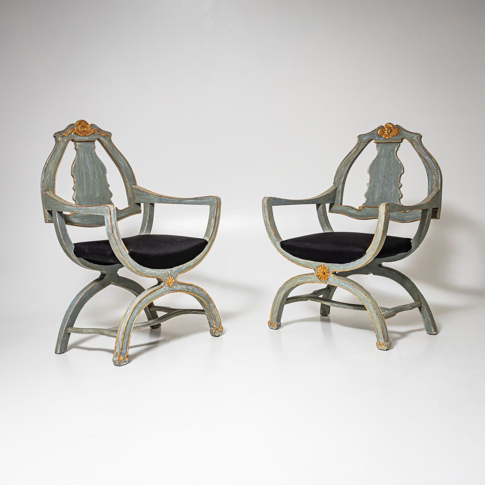 Pair Of Armchairs, Saxony, 18th Century photo for sale