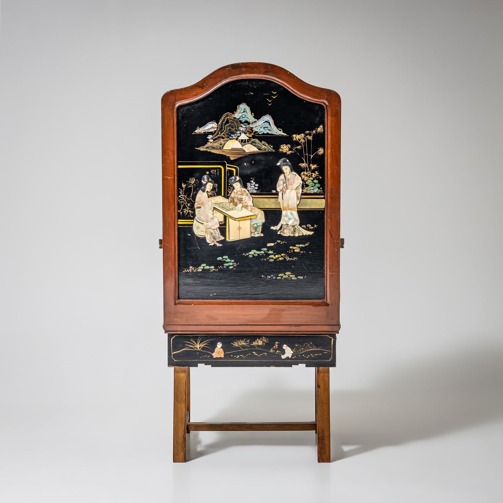 Armchair With Chinoiserie Lacquer Decoration, Probably Early 20th Century photo buy
