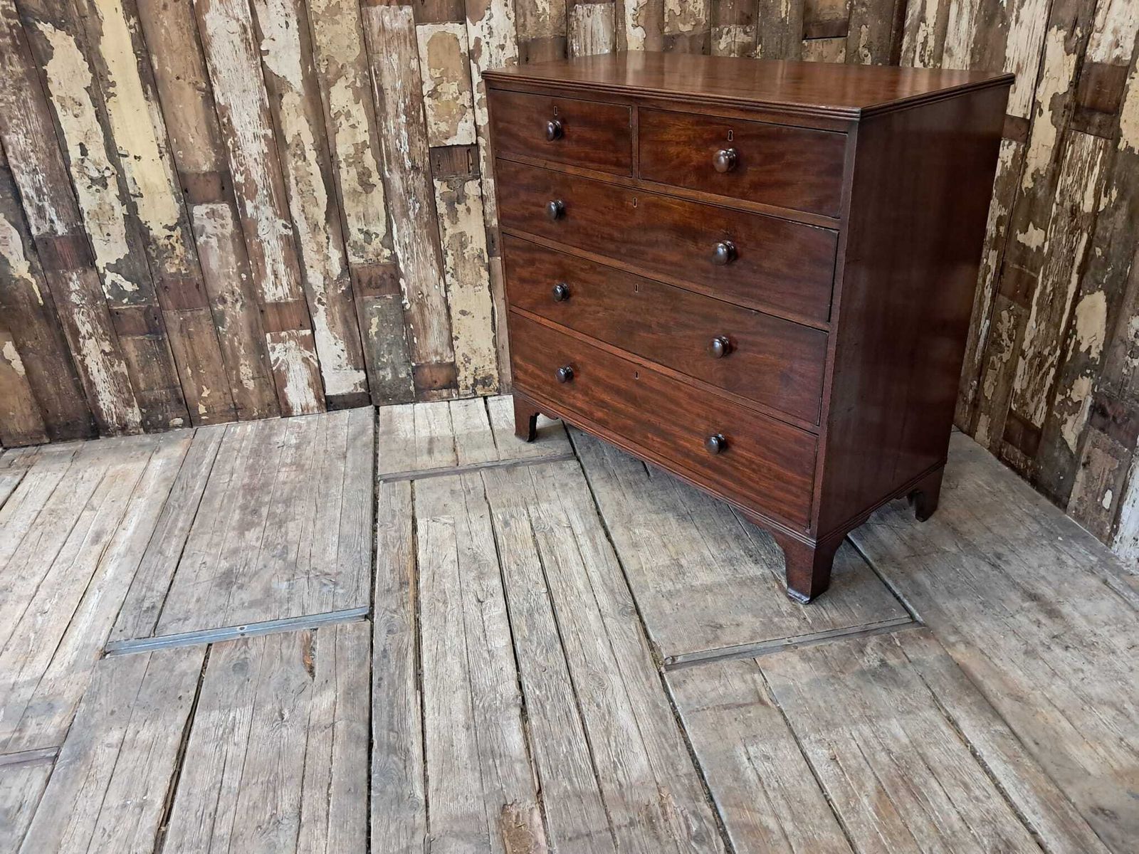 19th Century Mahogany Chest Of Drawers photo furniture