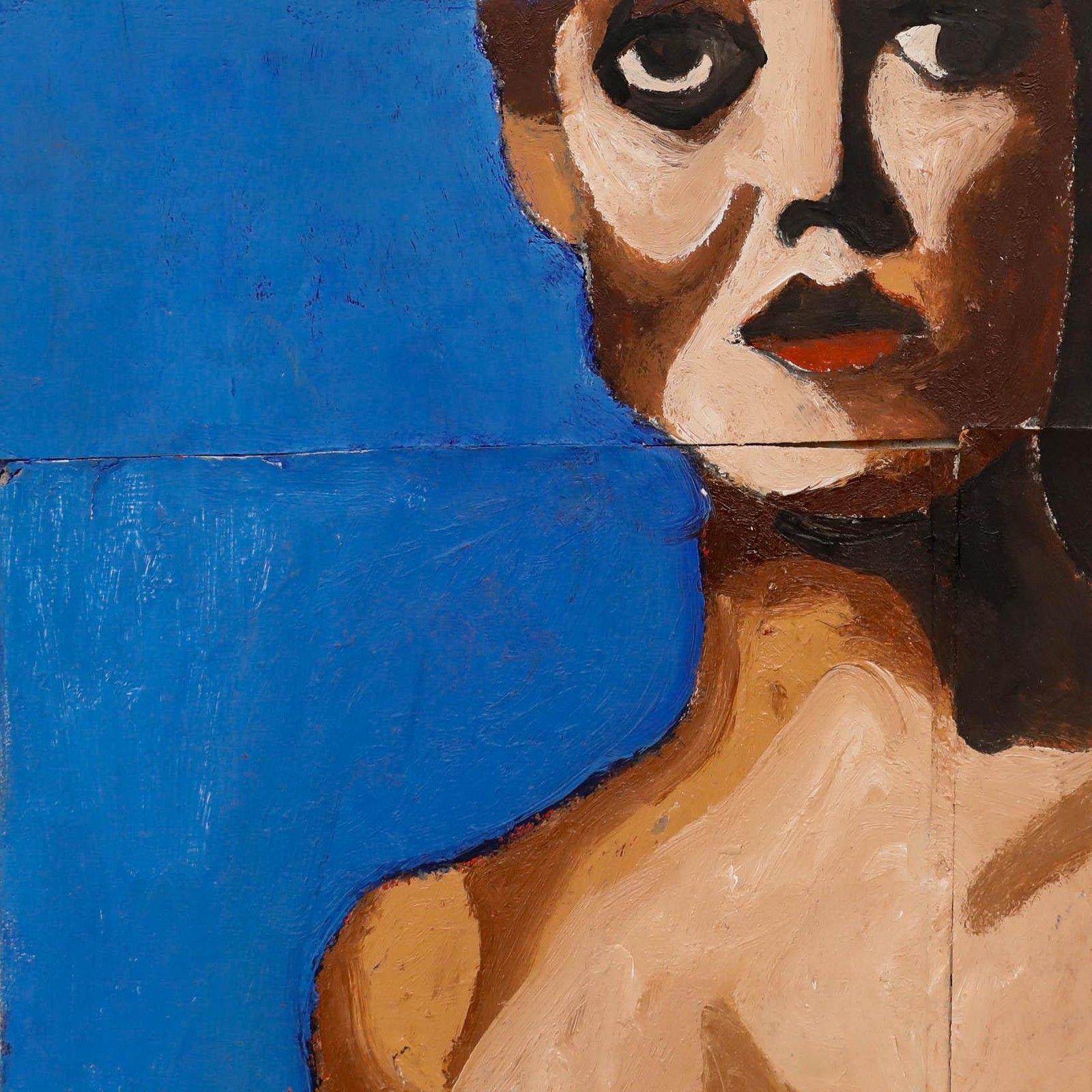 Ben Carrivick Contemporary Oil, Red Dress photo Art