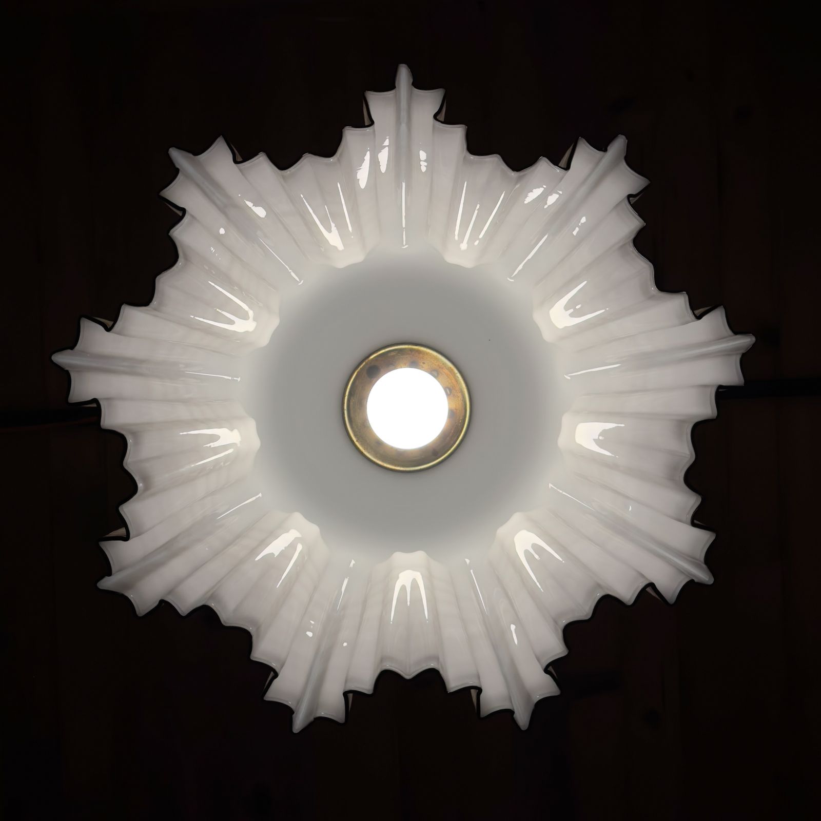 photo vinterior Vintage Murano Pendant Lamp By Vetreria De Majo, Italy 1970s