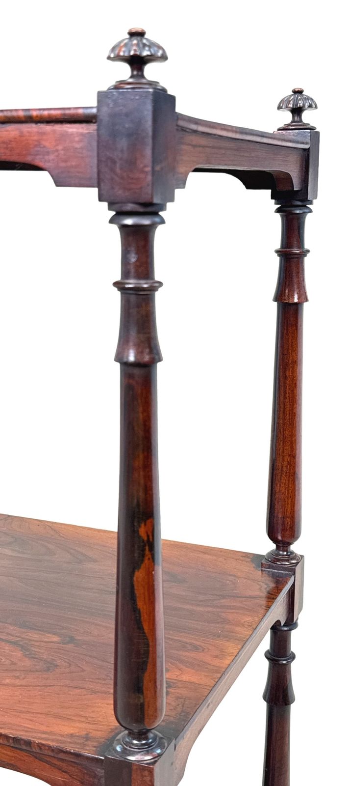 Small Regency Rosewood Whatnot (England, Circa 1825) photo Furniture