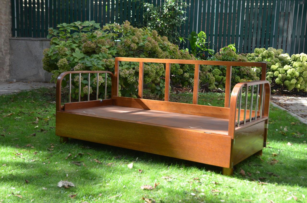 11000.0 Daybed H 215 By Jindrich Halabala For Up Zavody, 1930s photo