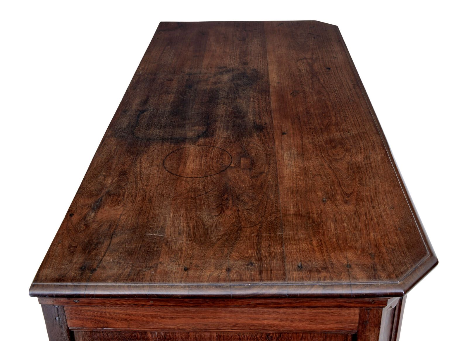 19th Century Carved Walnut French Provincial Commode photo Furniture