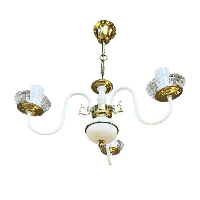 Aka Leuchten Chandelier, Hollywood Regency Style, Germany, 1970s. photo Lighting