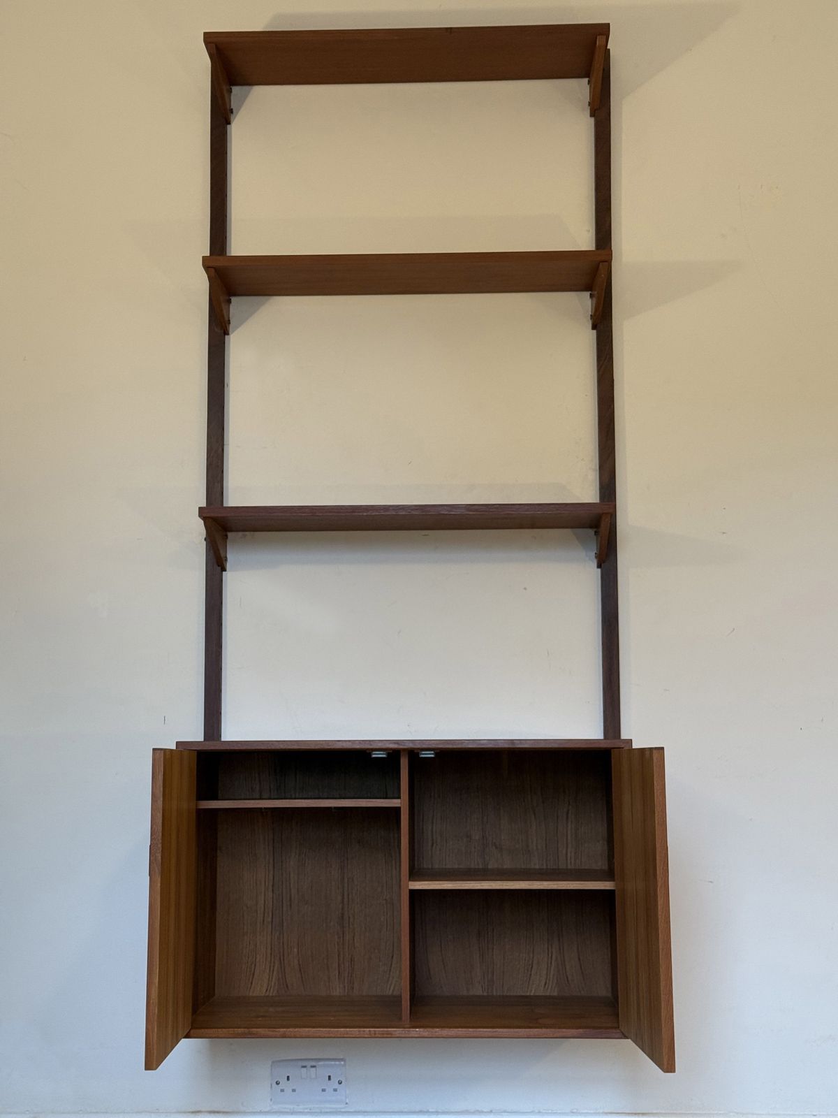 Single Bay, Mid Century Danish Wall System photo Furniture