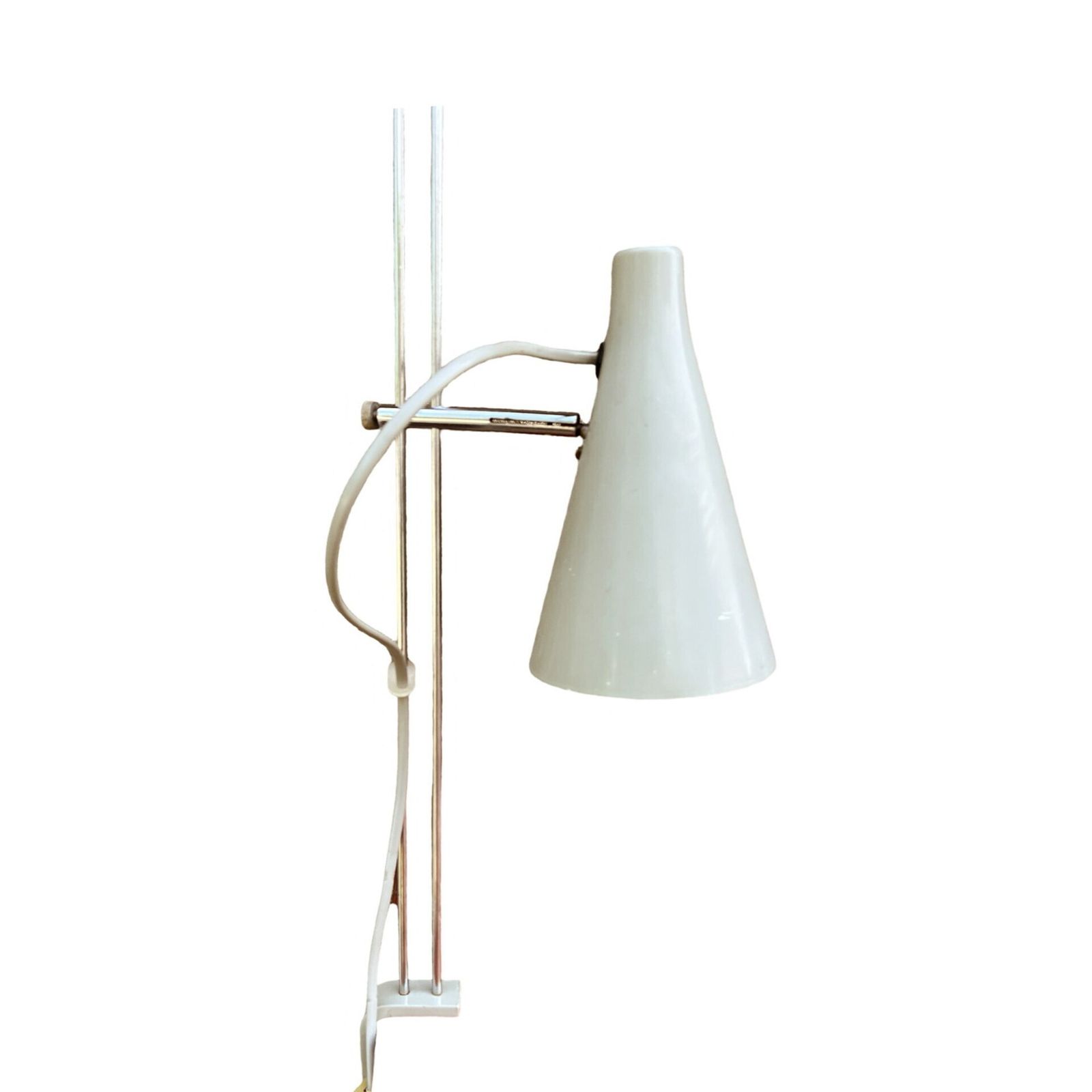Grey Desk Lamp, Designed By J. Hurka, Lidokov, Czechoslovakia, 1960s photo furniture