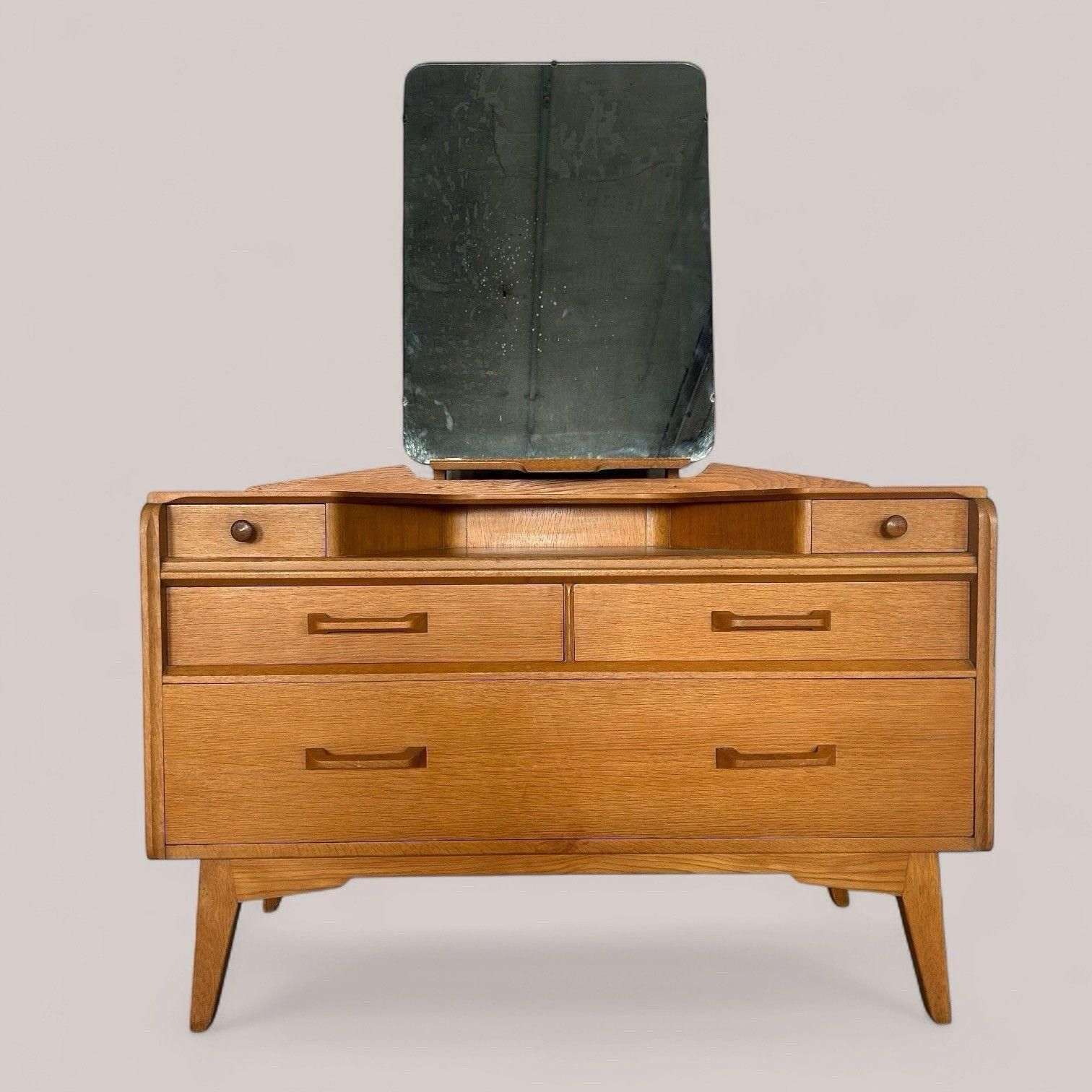 G Plan Brandon Oak Dressing Table With Mirror – 1960s photo furniture