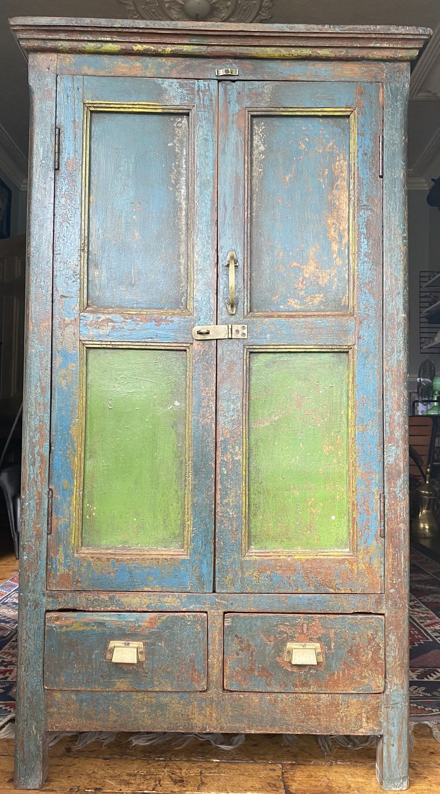 Industrial French Cabinet, Early 20th Century photo for sale