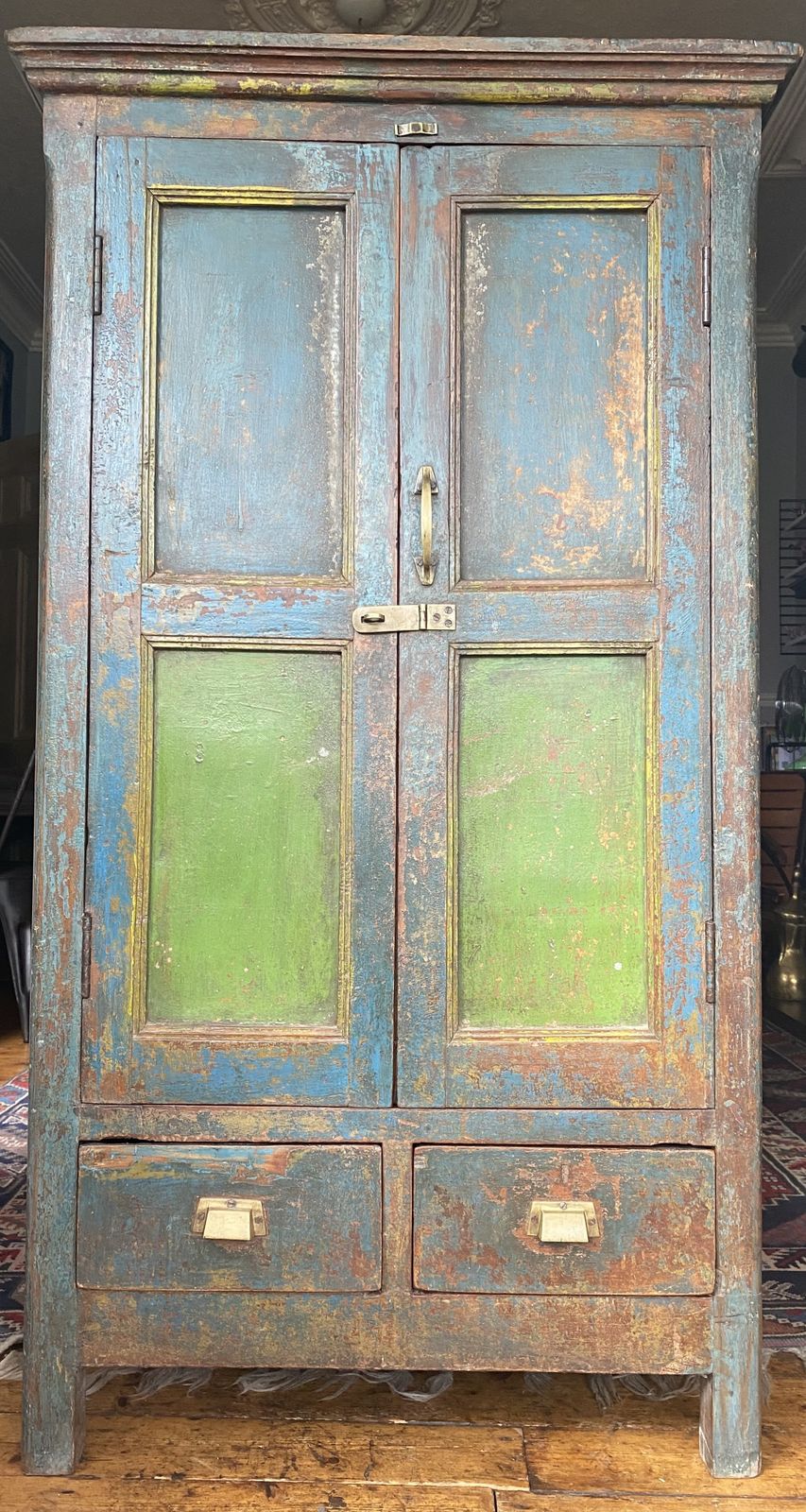 photo furniture Industrial French Cabinet, Early 20th Century