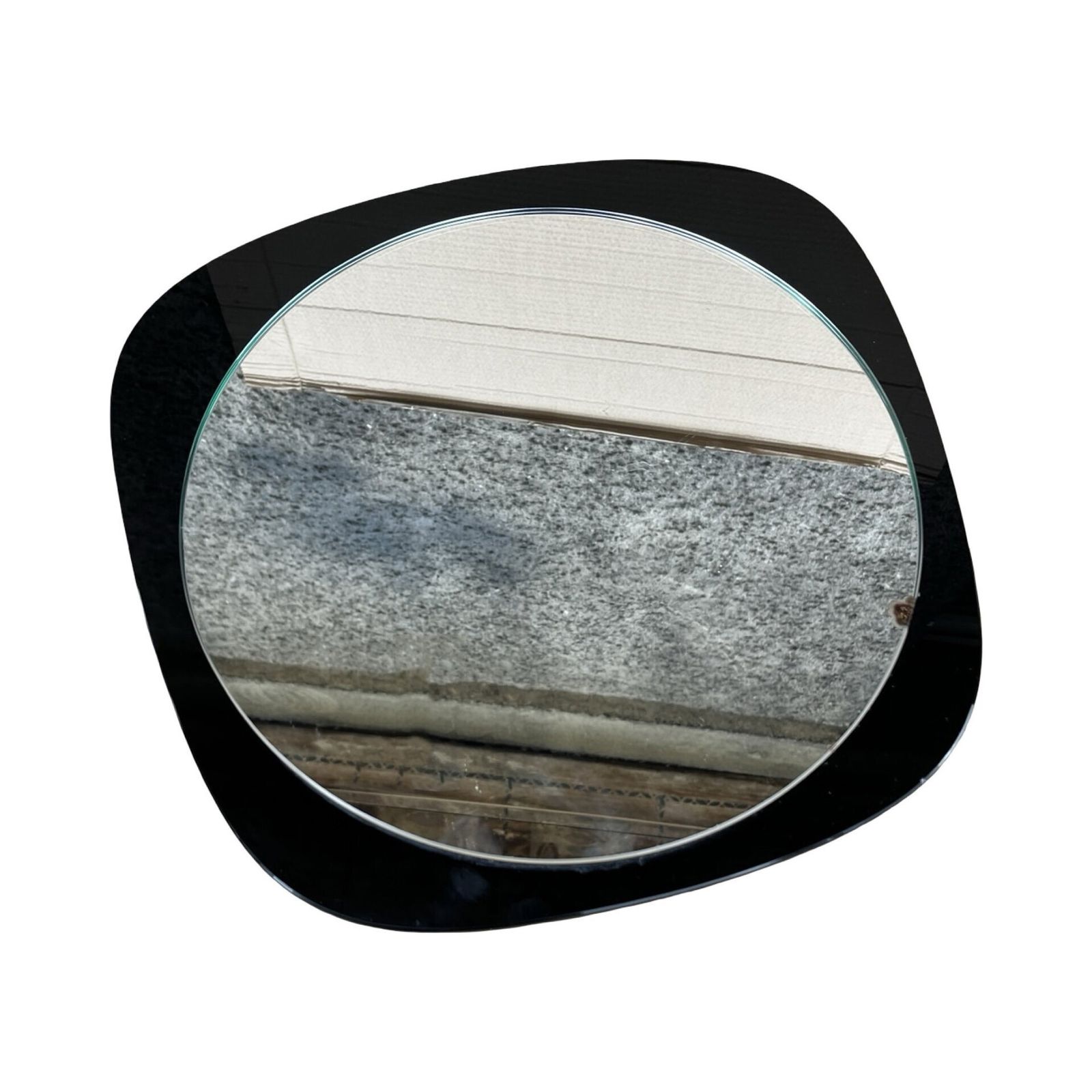 Asymmetrical Wall Mirror Poland 1970s photo for sale