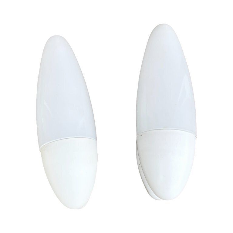 Lighting Pair Of Wall Lamps, Elektrosvit Nové Zámky, Czechoslovakia, 1950s. photo