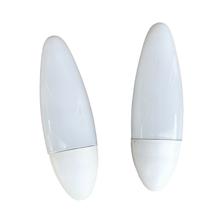 286.0 Pair Of Wall Lamps, Elektrosvit Nové Zámky, Czechoslovakia, 1950s. photo
