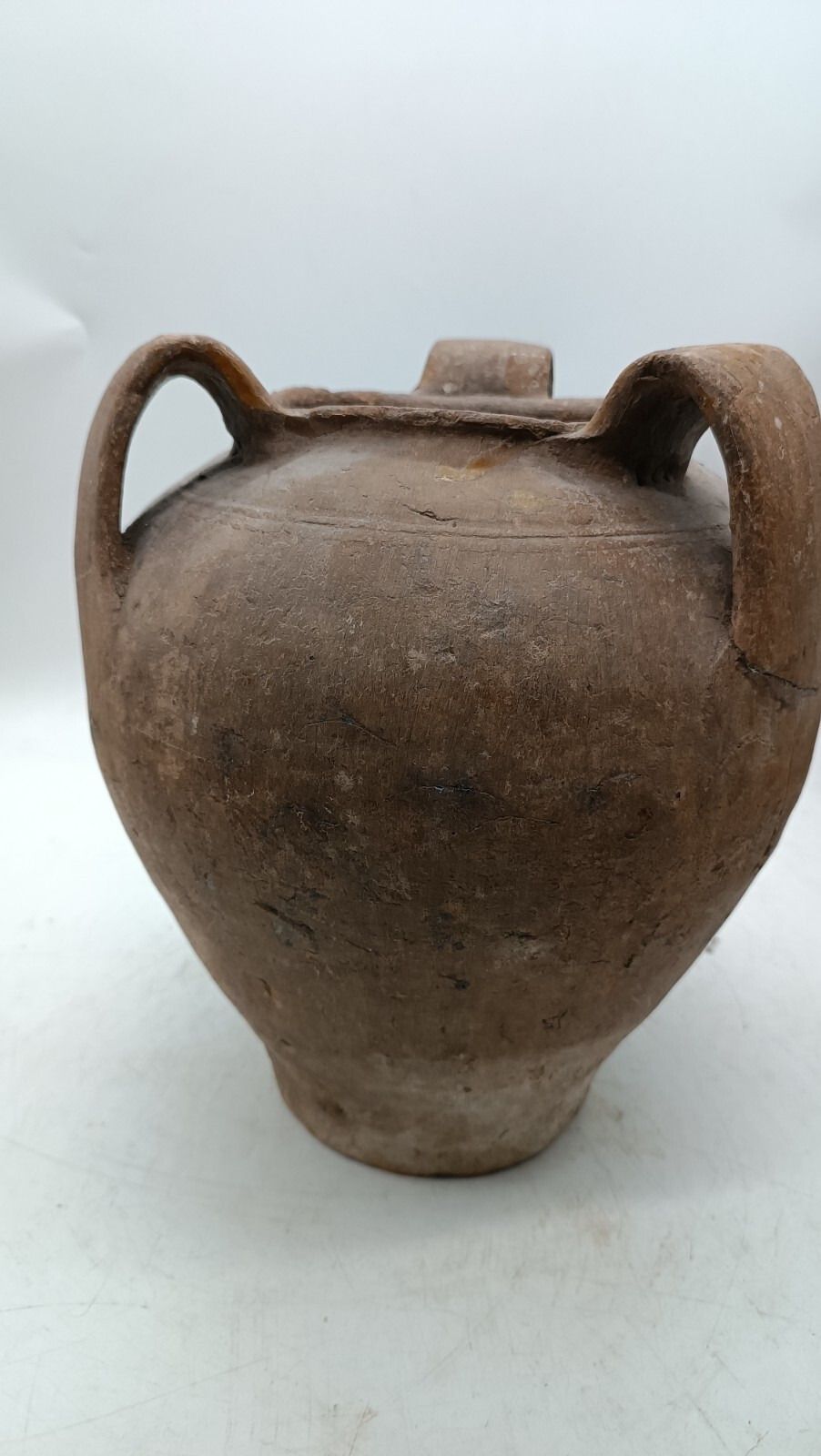 Antique Terracotta Vase Made In Italy photo for sale