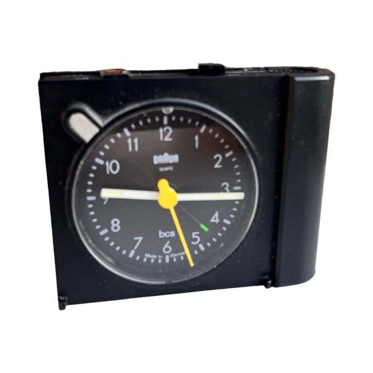 Braun Alarm Clock, Travel Clock, Designed By D. Rams, Germany, 1970s. photo buy