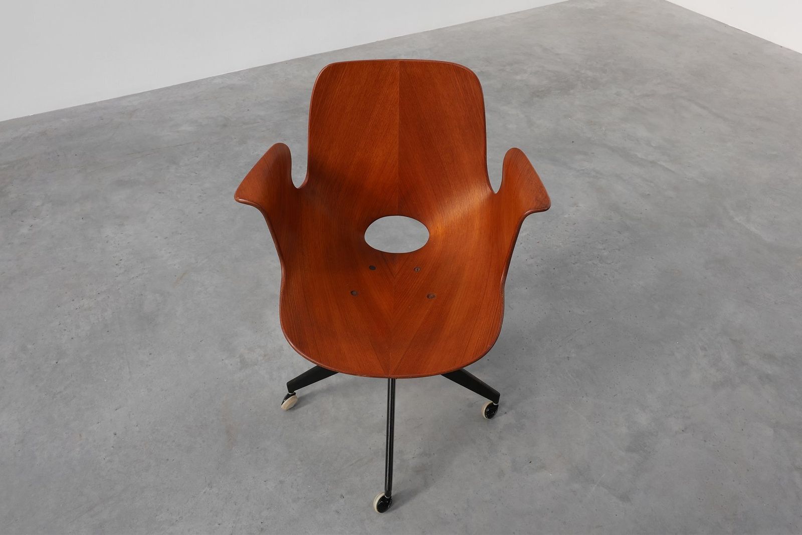 Furniture Medea Office Chair By Vittorio Nobili For Fratelli Tagliabue, 1950s photo