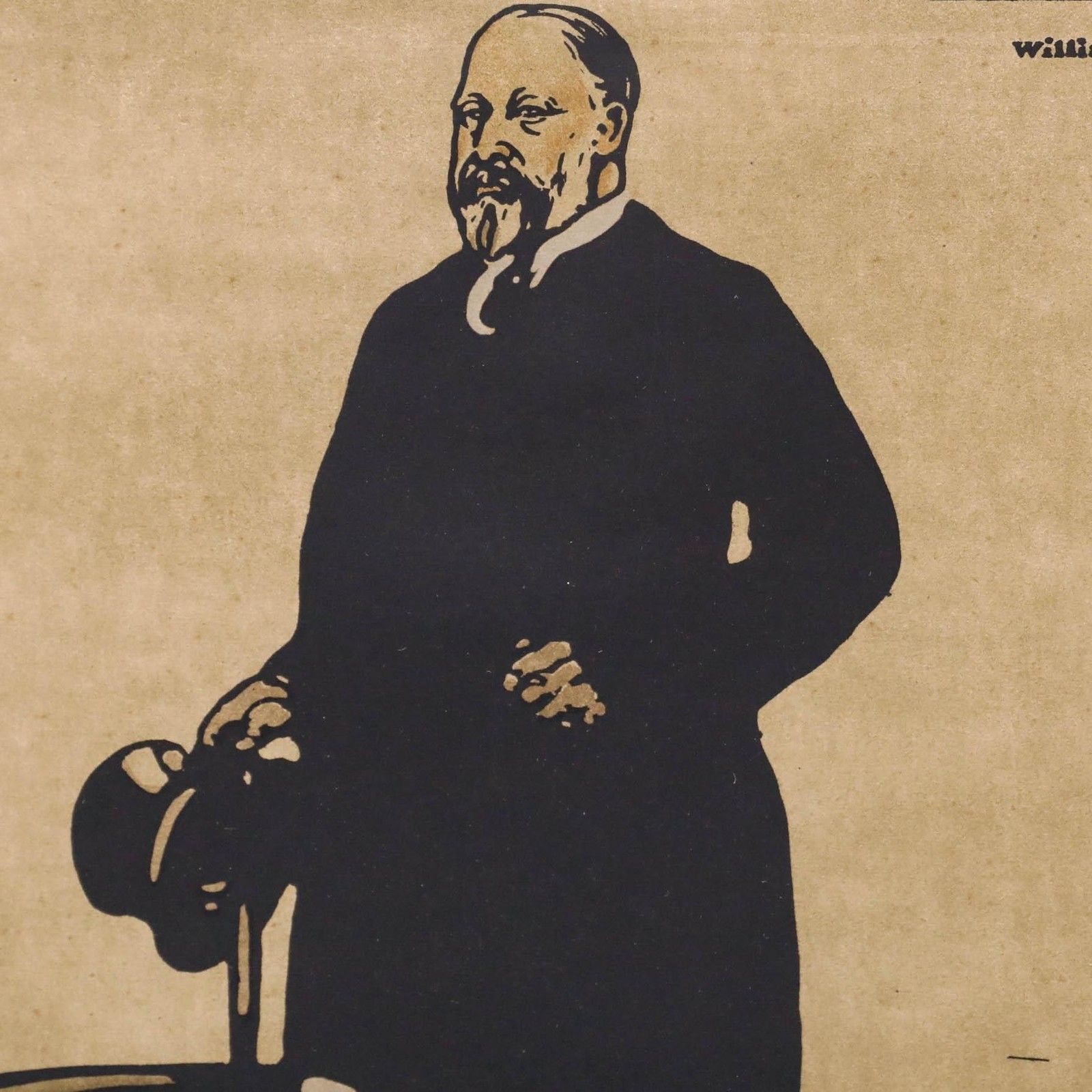 Sir William Nicholson (1872 1949)  Early 20th Century Lithograph Prince Of Wales photo Art