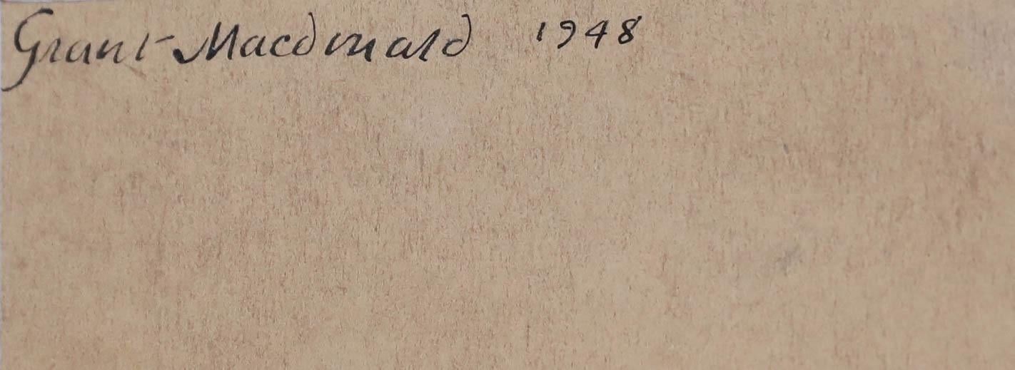 Grant Kenneth Macdonald (1909 1987) 1948 Pen And Ink Drawing, Four Sisters photo vinterior