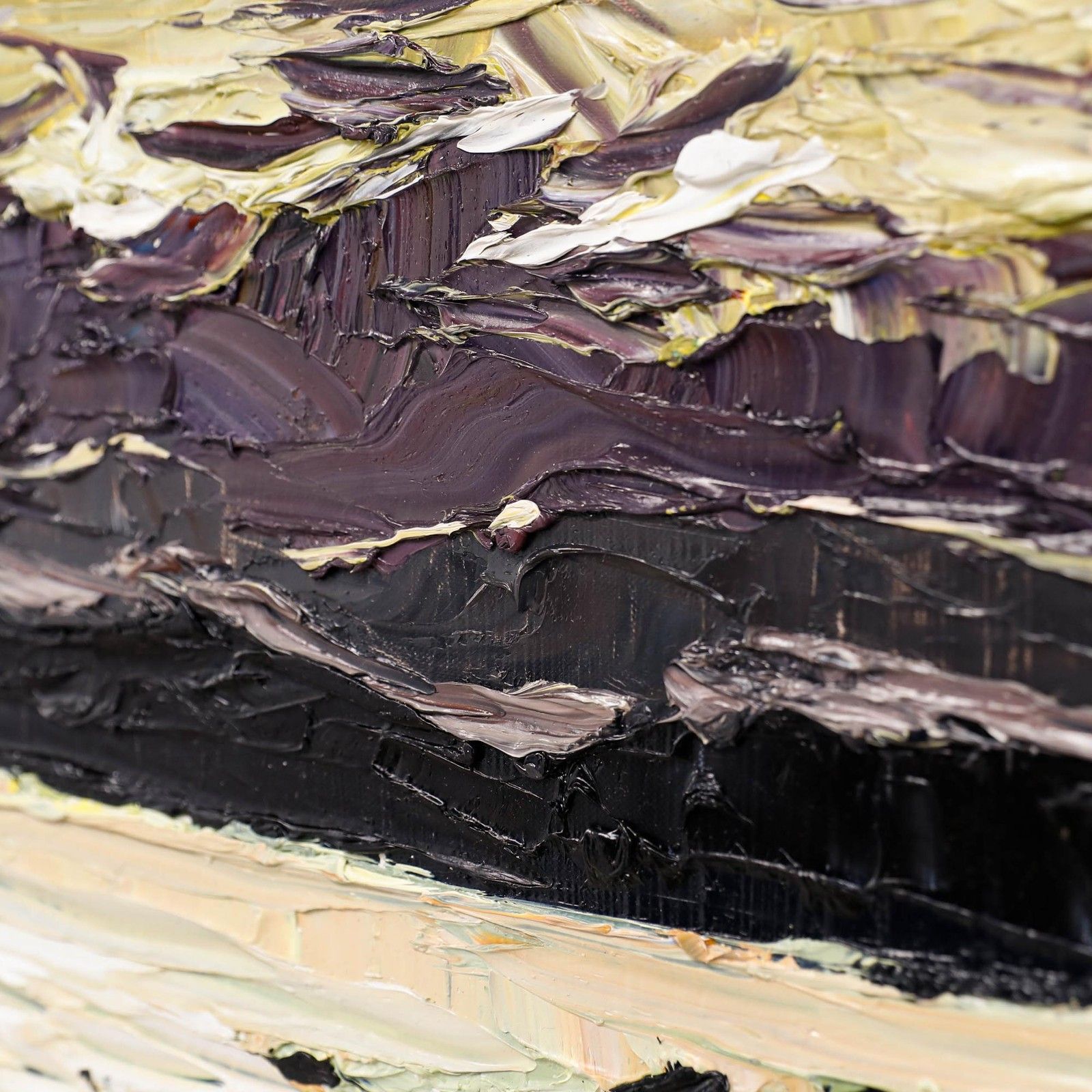 Daniel Nichols Contemporary Oil, As The Tide Comes In photo Art