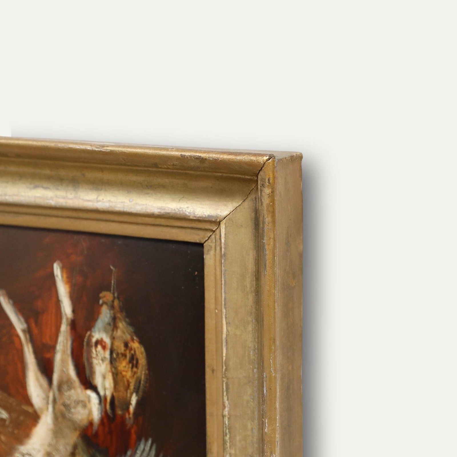 British School 19th Century Oil Still Life Of Dead Game photo 450.0