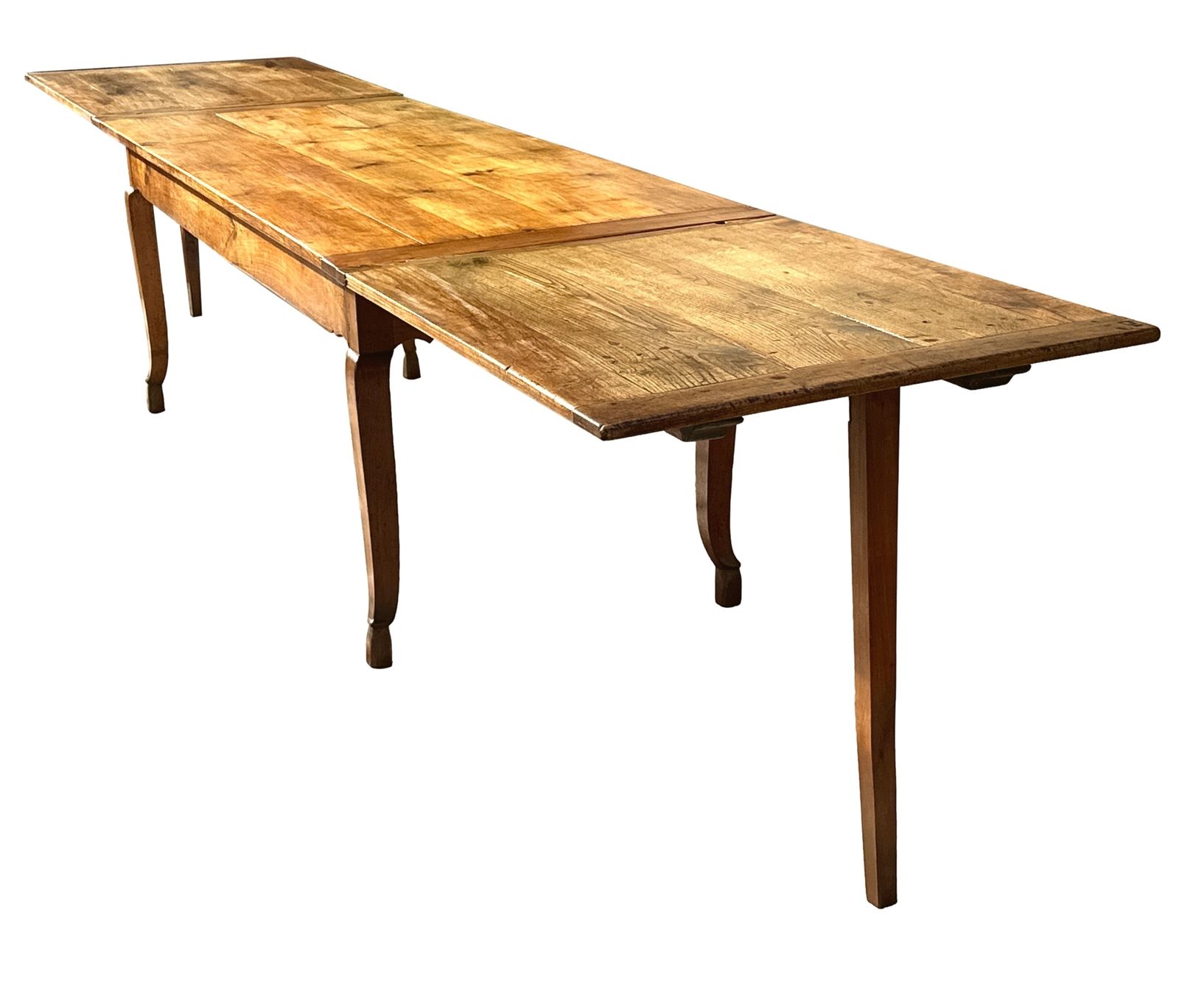 Large Early 19th Century Farmhouse Kitchen Extending Dining Table (France, Circa 1820) photo for sale