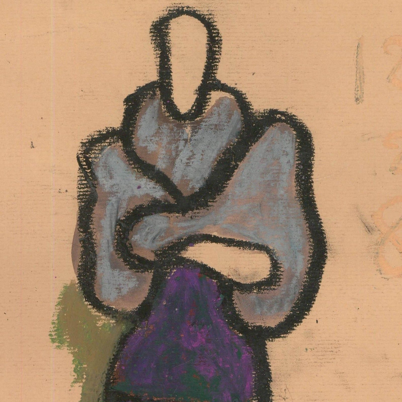 Ed Dukkers (1923 1996) 1986 Pastel, Catwalk I photo for sale