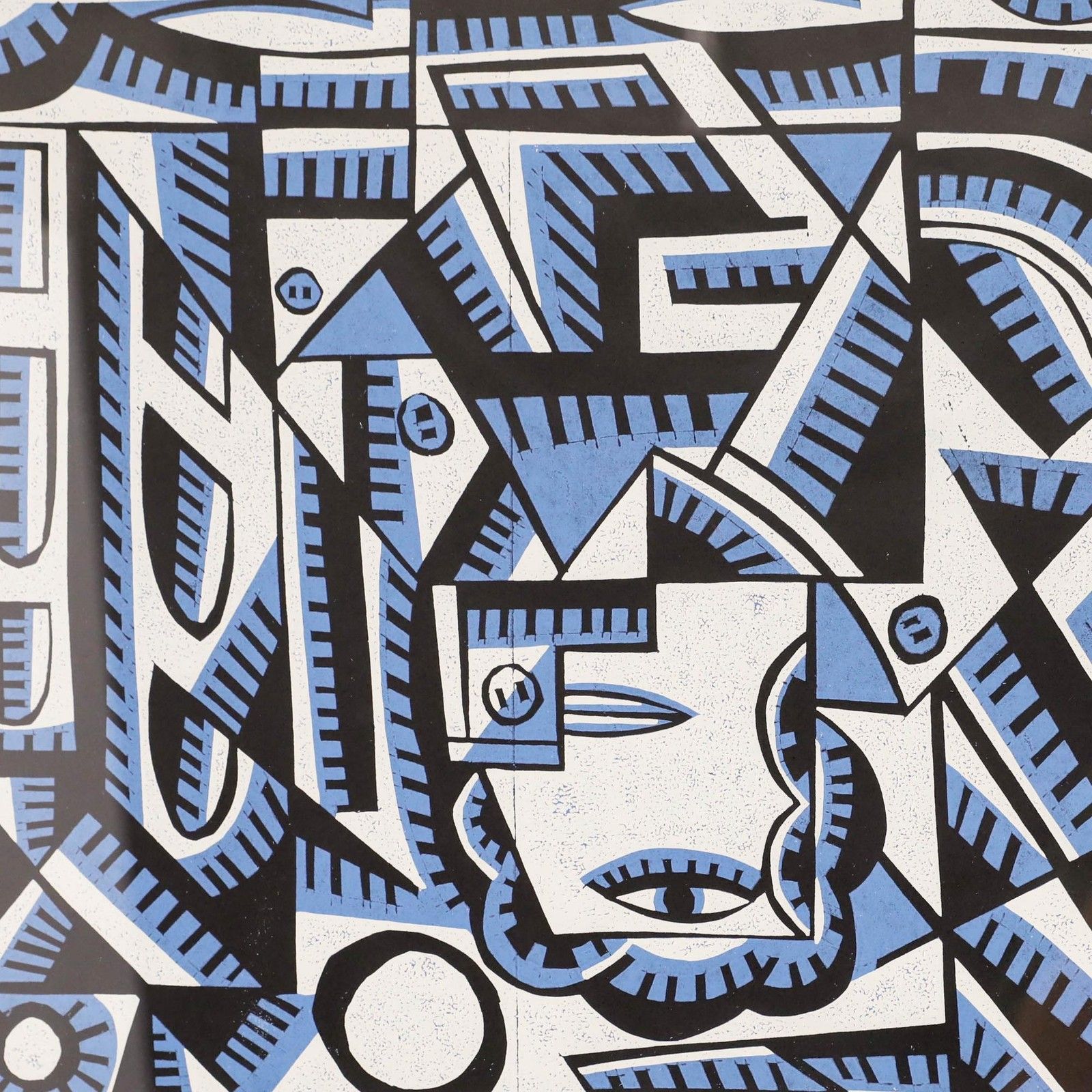 Ian Macintyre (B.1958) 20th Century Linoprint, Tummel Bridge photo Art