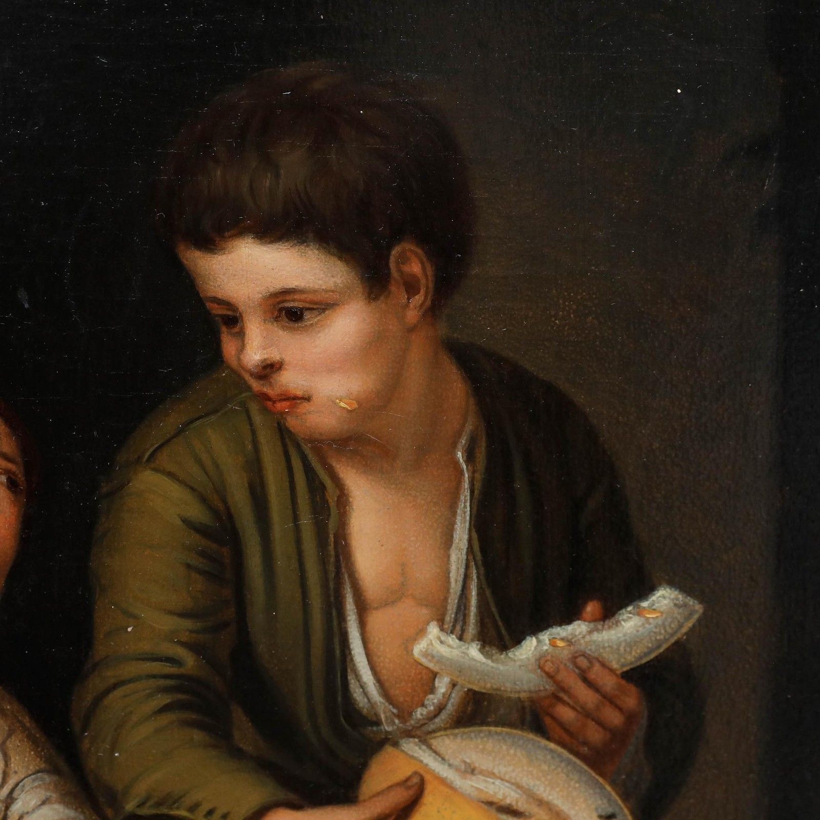 After Bartolome Esteban Murillo Oil, Children Eating Grapes And A Melon photo Art