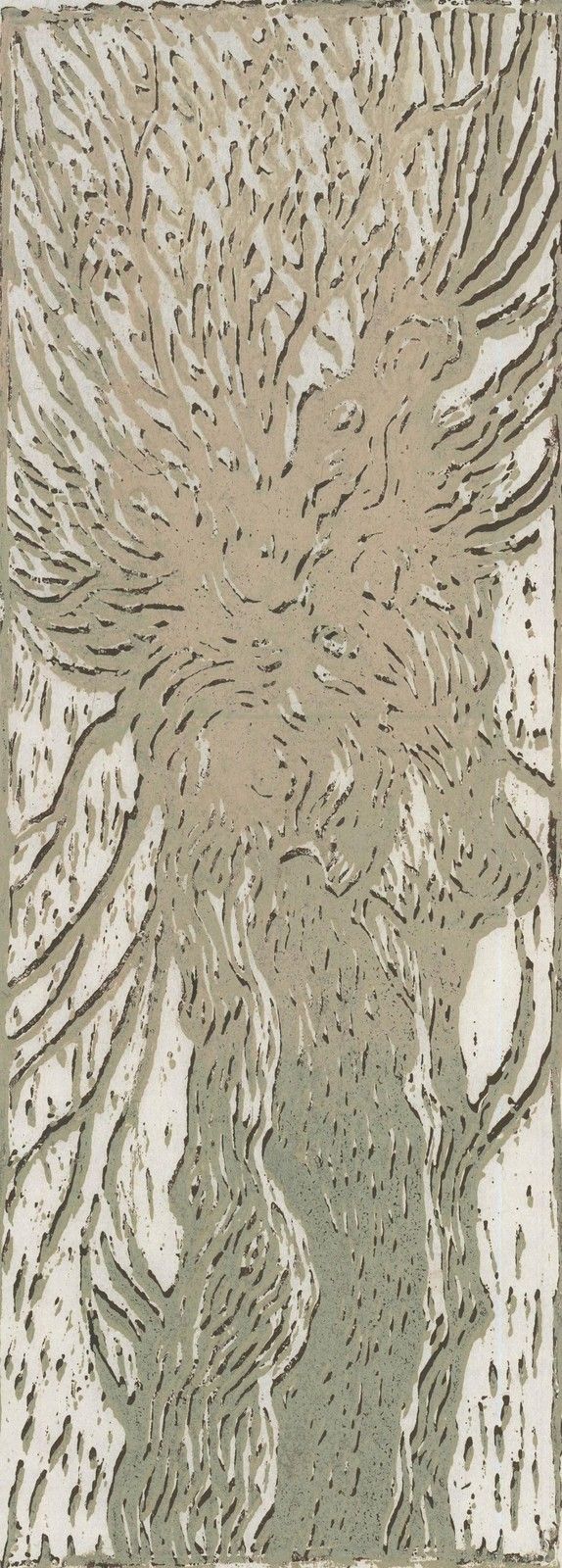 M. Karstens 20th Century Woodcut, The Crown Of A Tree photo furniture