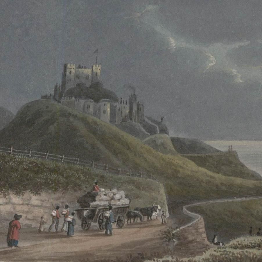 Thomas Remnant Charleton (1756 1849) Watercolour, Soliders At Dover Castle photo for sale