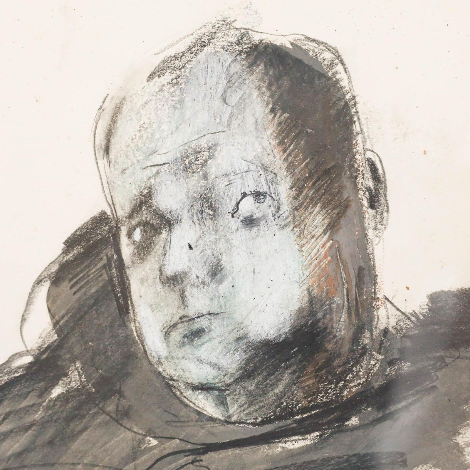 John William Mills Pprbs Arca Frsa (1933 2023) 1963 Mixed Media, Orson Welles photo Art