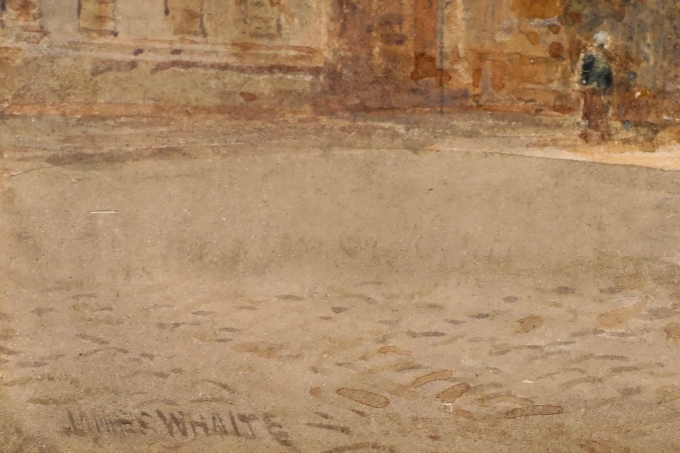 James Whaite (1836 1919) Late 19th Century Watercolour, évreux Cathedral photo vinterior