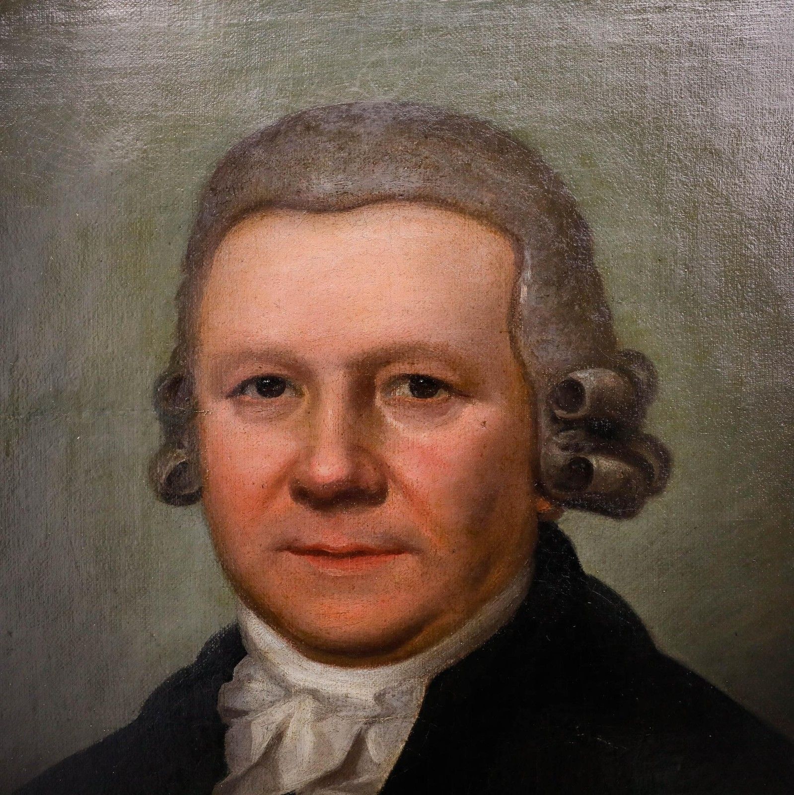 Fine  18th Century Oil Portrait Of A Georgian Gentleman photo Art