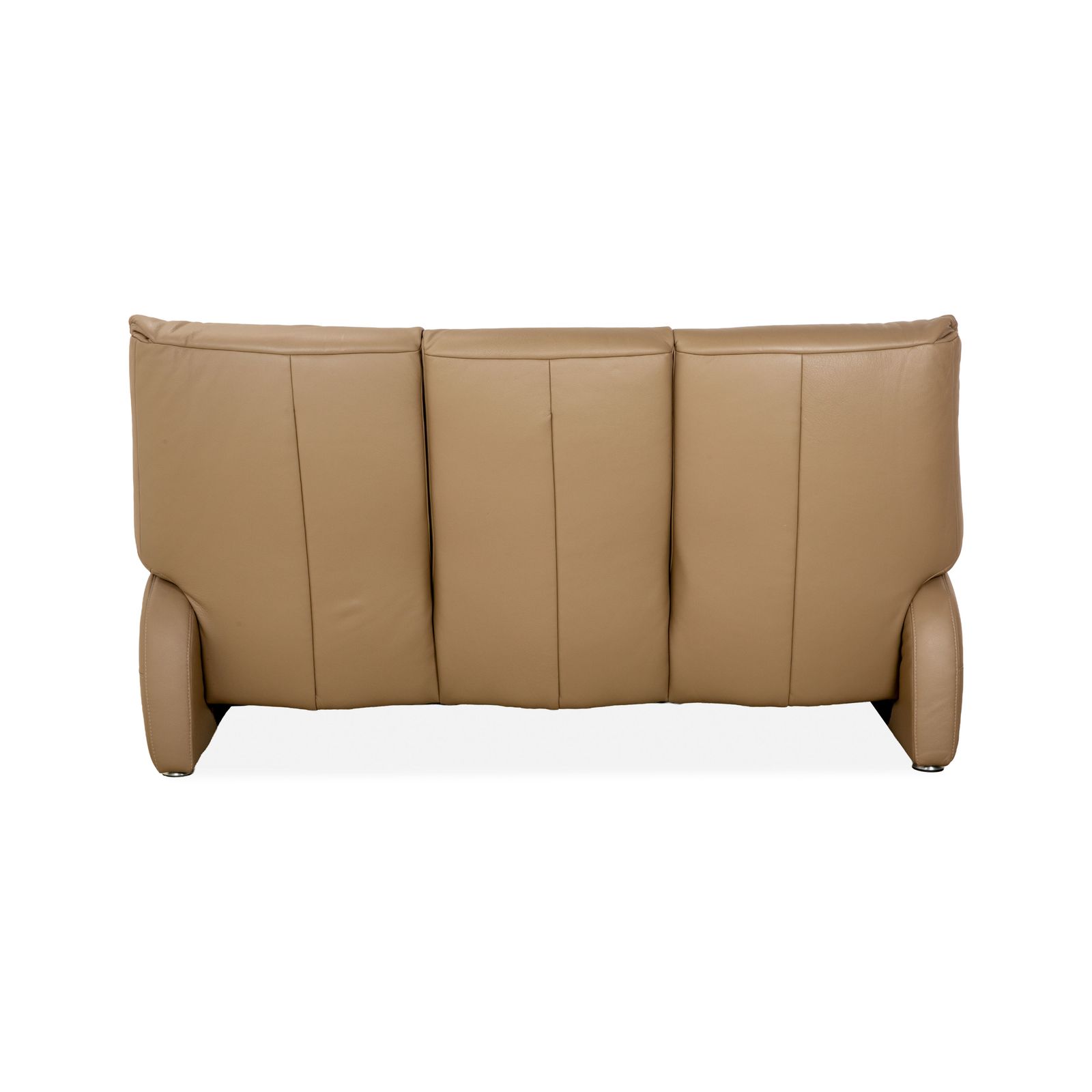 photo furniture Canapé Himolla Cumuly en cuir beige taupe gris