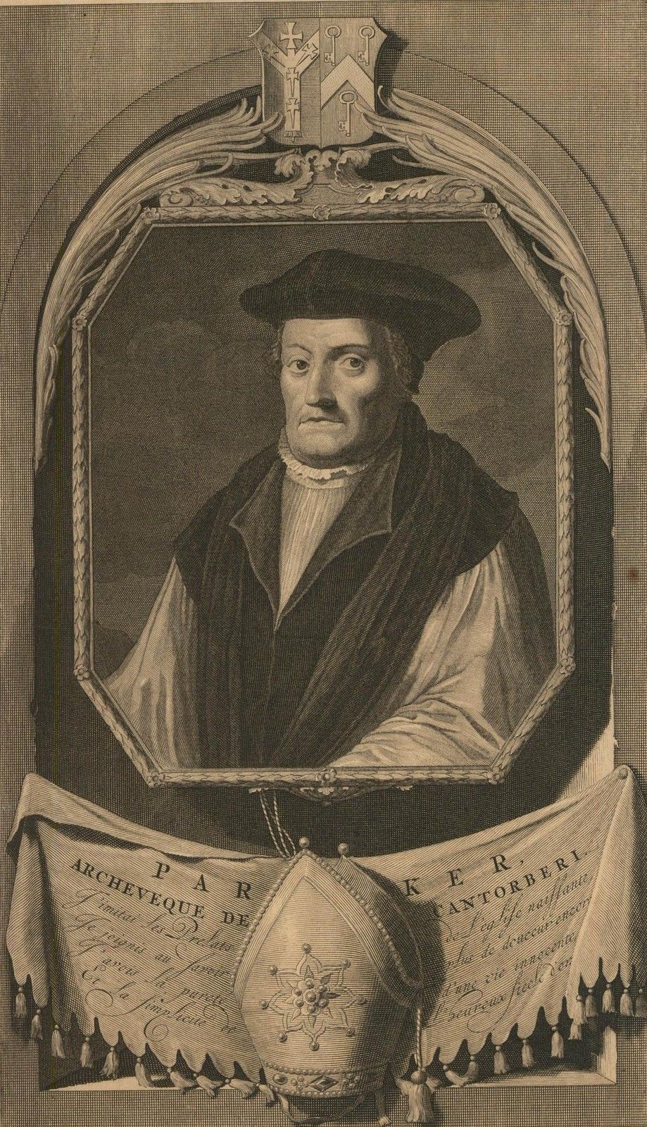 After Adriaen Van Der Werff (1659 1722) 17th Century Engraving, Matthew Parker photo furniture