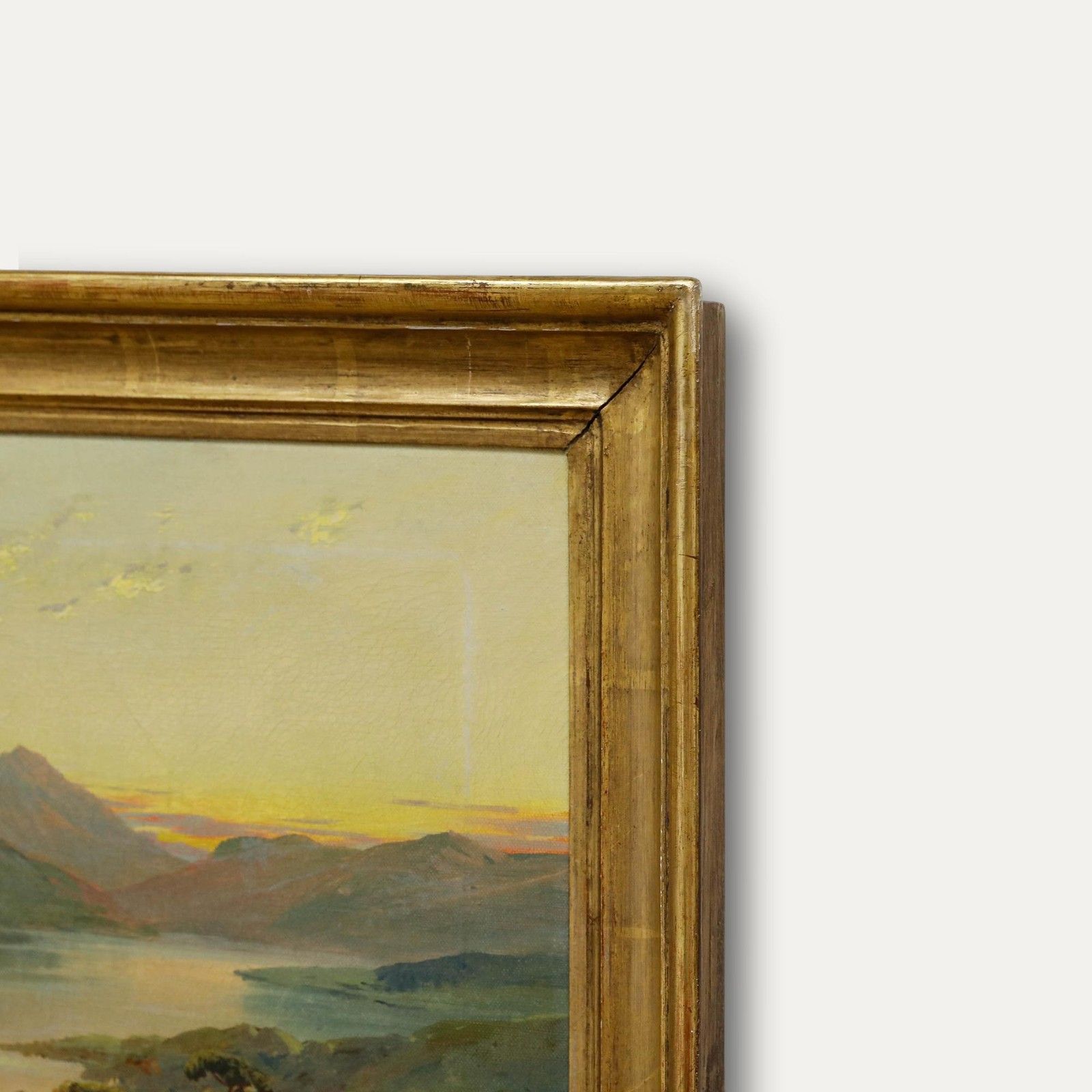 Francis E. Jamieson (1895 1950) Framed Oil, Sunset On Loch Lomond photo 550.0