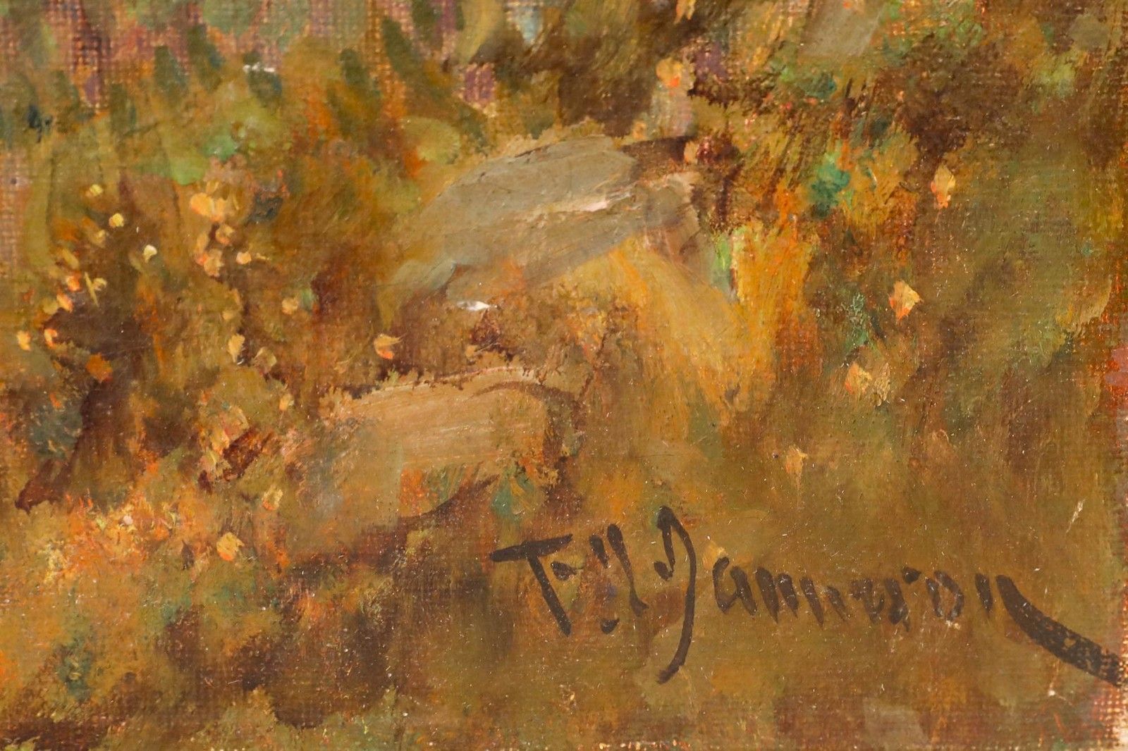Francis E. Jamieson (1895 1950) Early 20th Century Oil, Highlands At Sunset photo vinterior