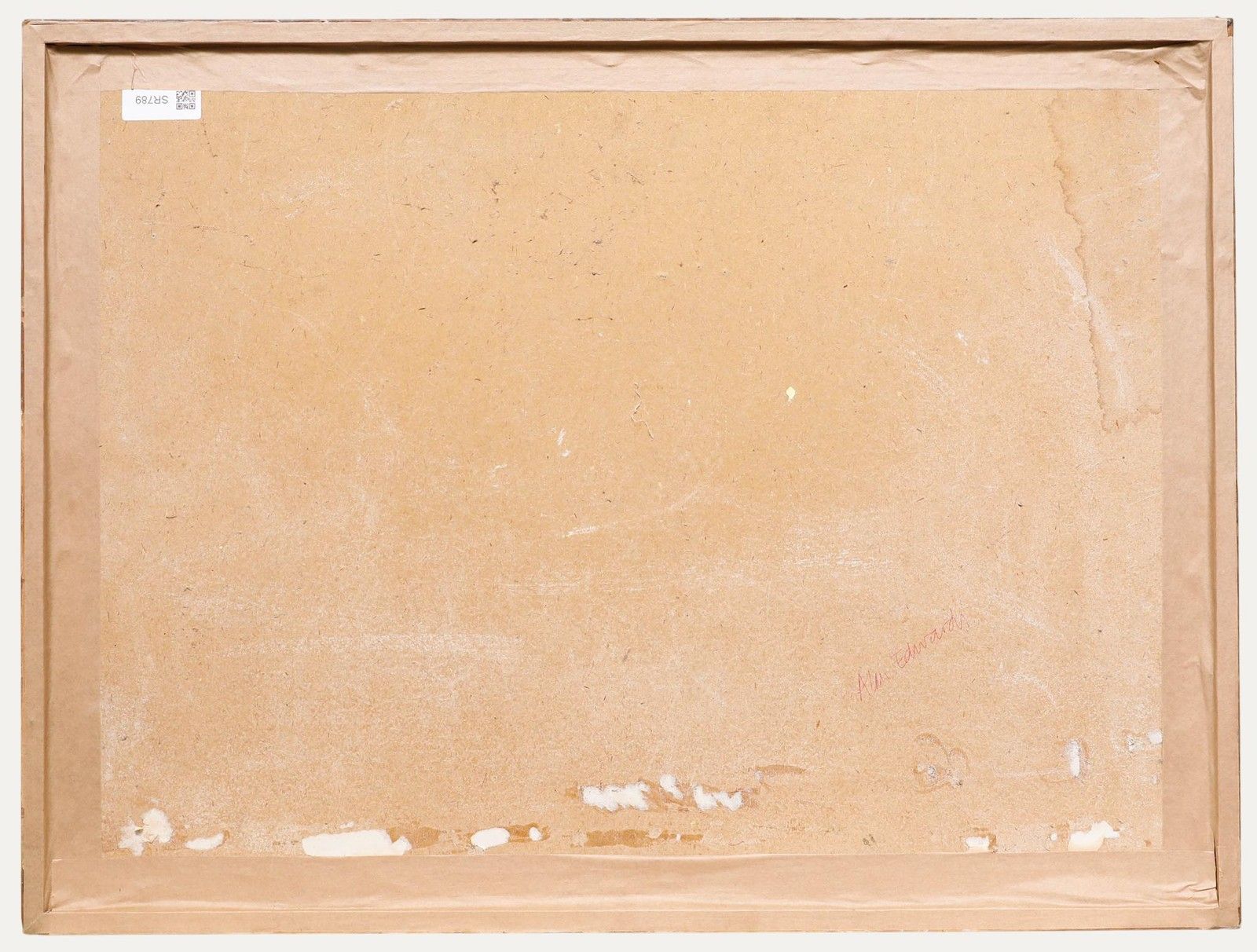 Hugh Cronyn Framed Mid 20th Century India Ink, Cry Of Despair photo for sale