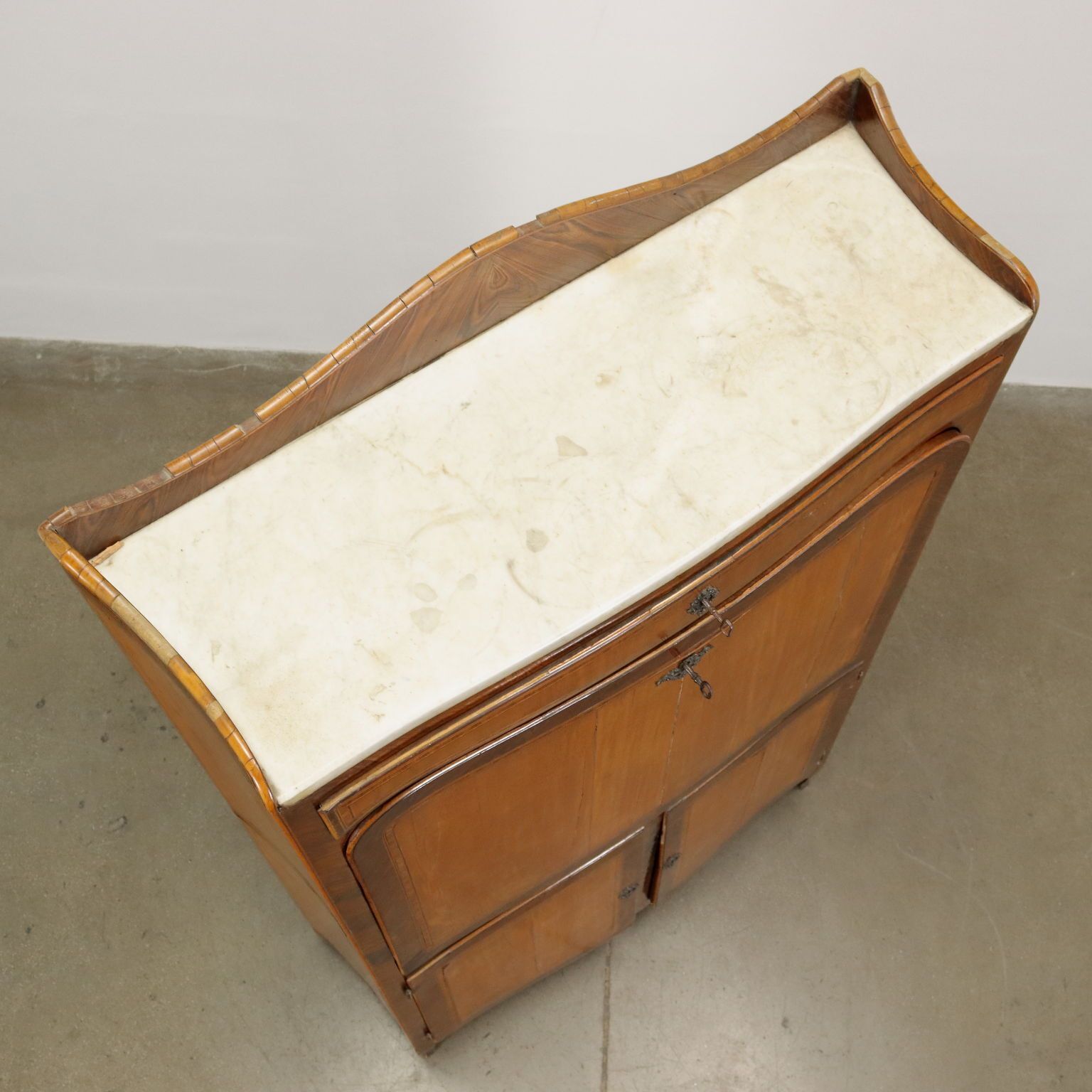 Ancient Secrétaire Mahogany And Fir Italy XVIII Century photo for sale