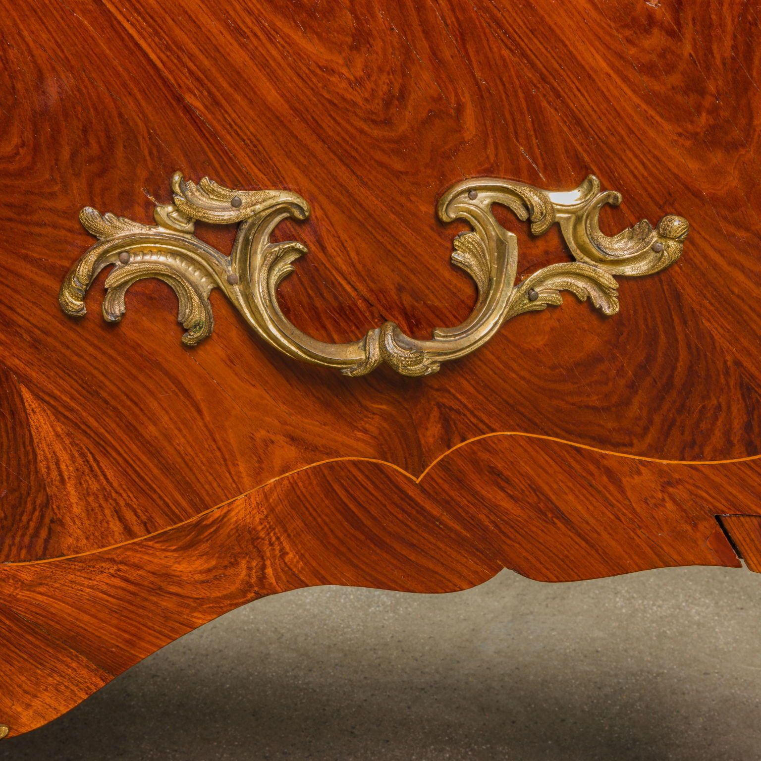 Antique Chest Of Drawers Louis XV Bois De Rose Veneer XVIII Century photo buy
