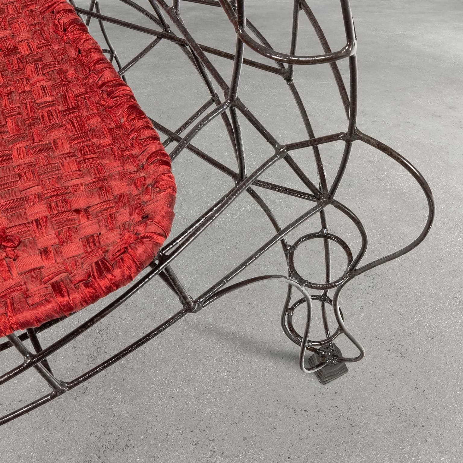 Maria Armchair Minimalisti Series Iron Design Anacleto Spazzapan photo 1870.0