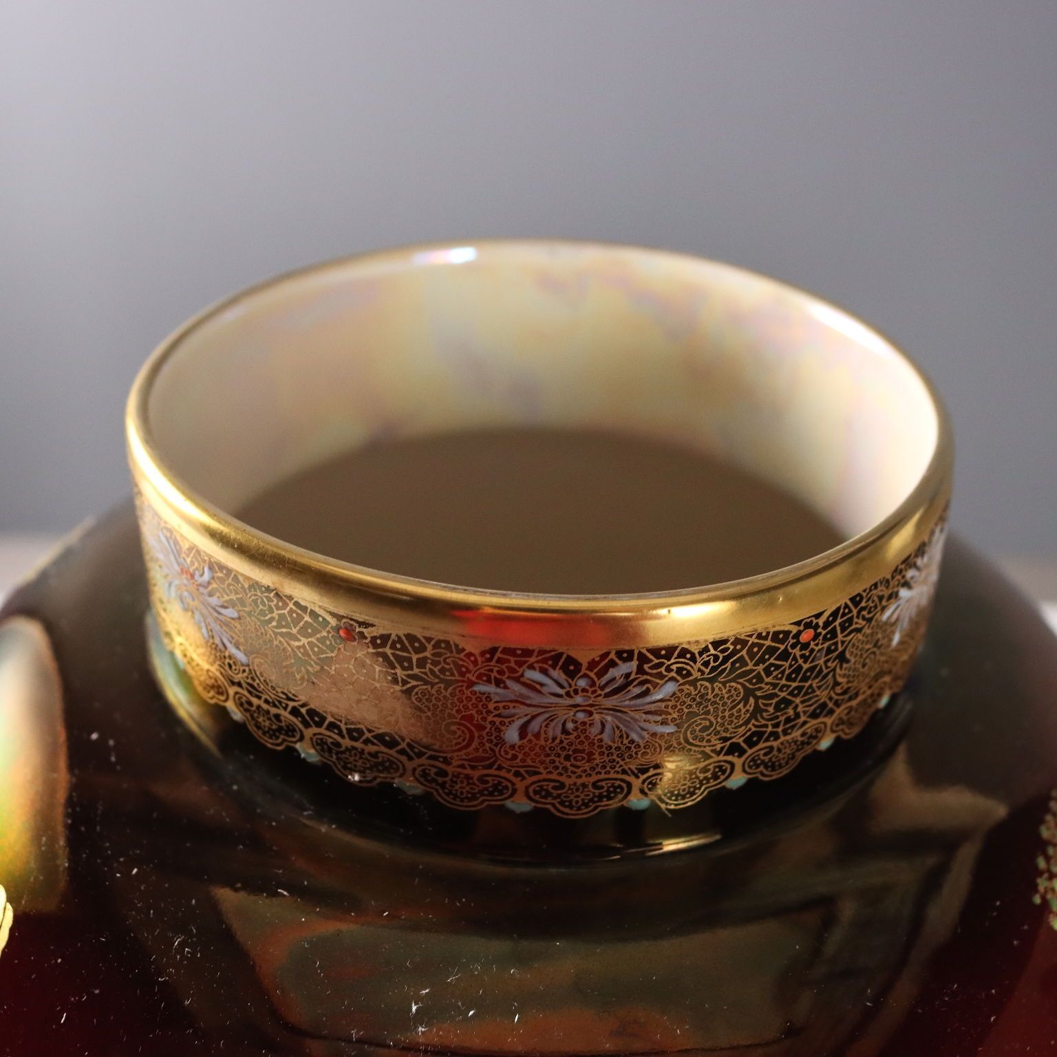 Coppia Di Potiches In Ceramica Manifattura Carlton Ware photo vinterior