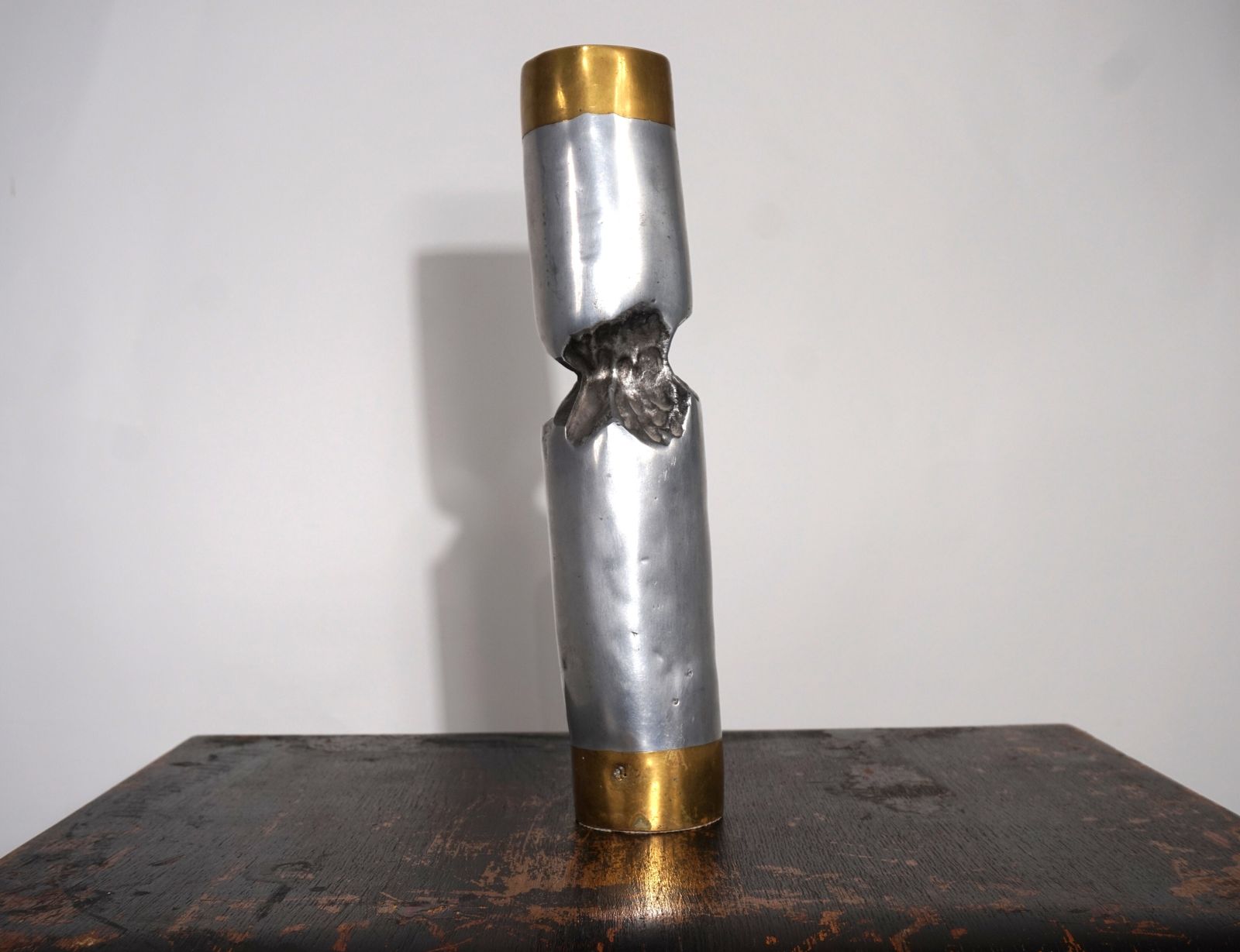 Marshall Disenos Sculpture Brutalist Candleholder By David Marshall, 1980