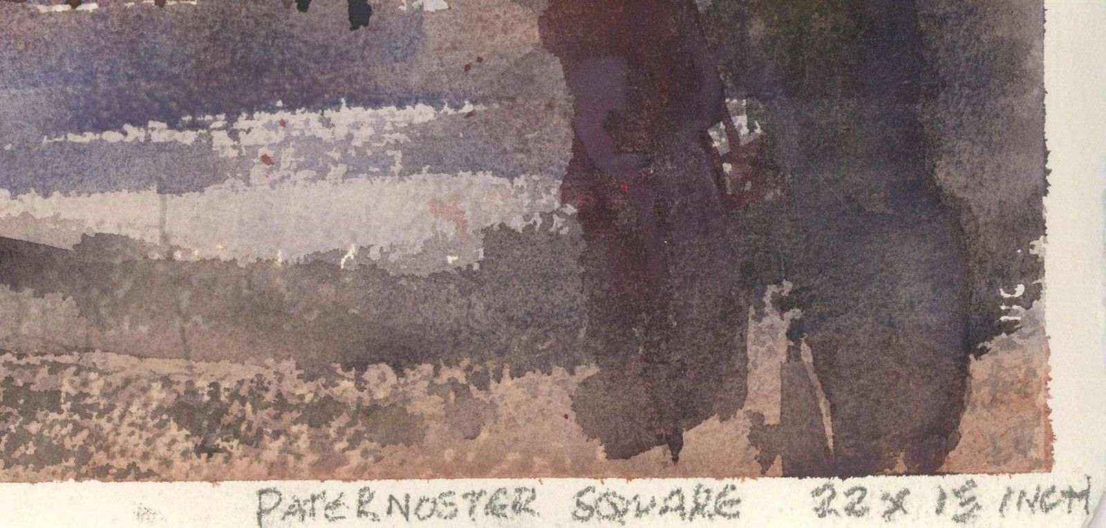 Daniel Nichols Contemporary Watercolour, Paternoster Square, London photo 195.0