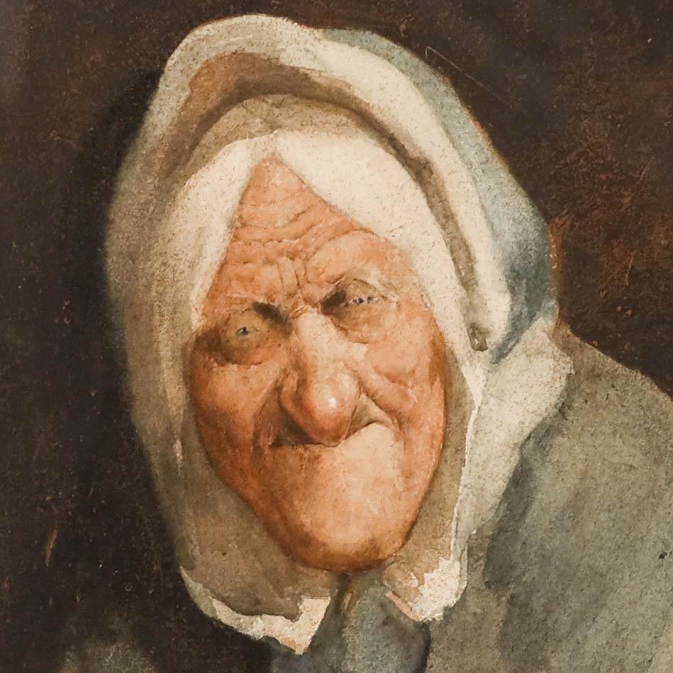John Hassall Ri (1868 1948) 1902 Watercolour, Long Life, Health And Happiness photo Art