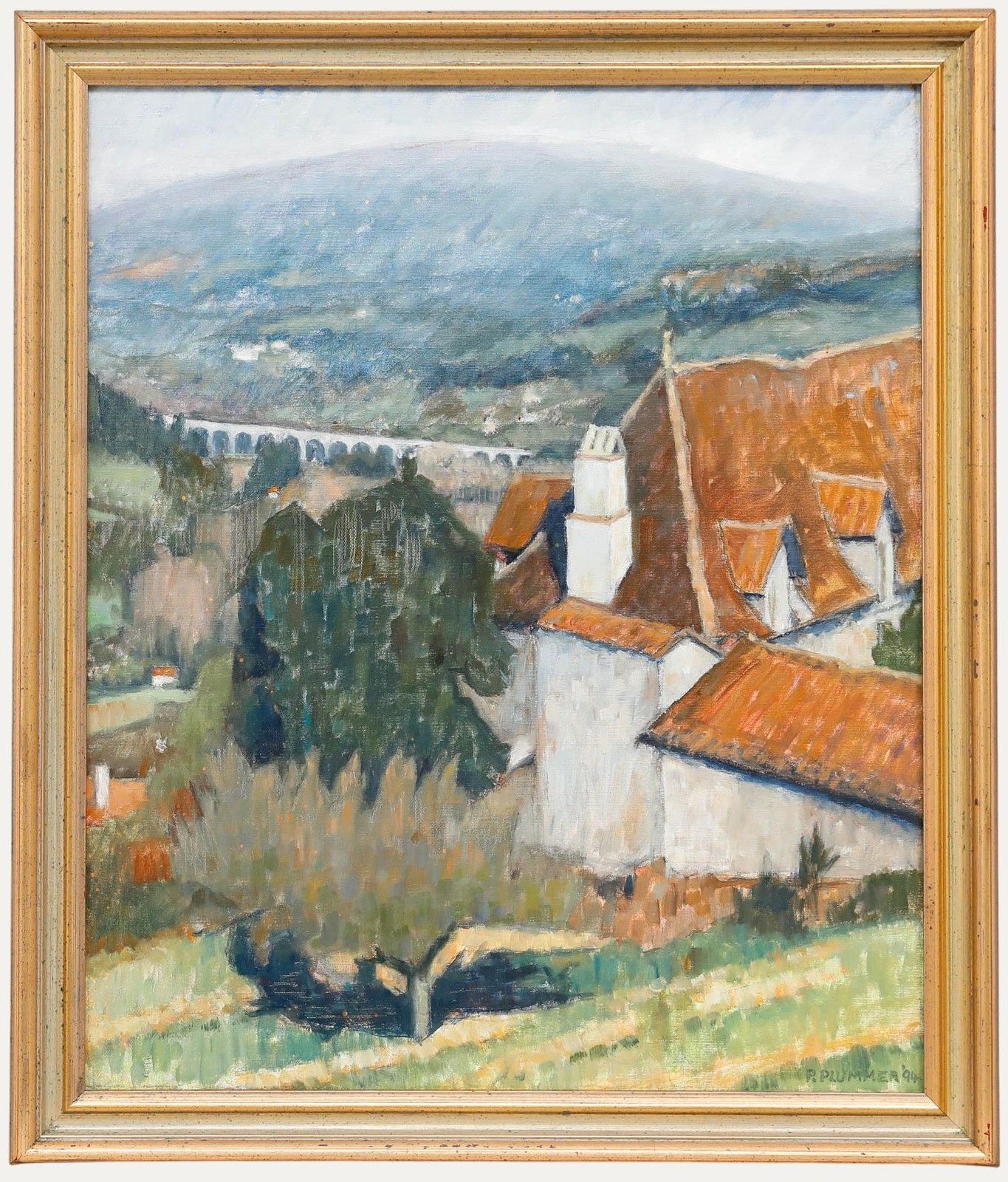 Pauline Plummer (B.1933) 1994 Oil, Autumn In The Valley Of The Lot