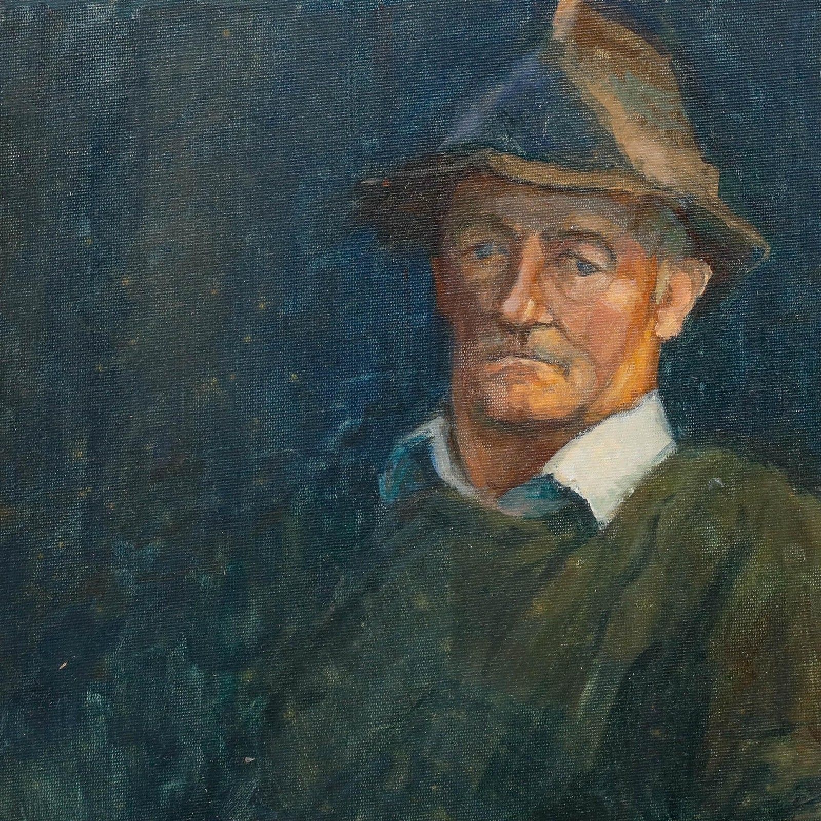 Pauline Plummer (B.1933) 1974 Oil, John Williams Farmer photo Art